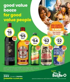 Preview of catalogue The Bottle-O catalogue ABBOTSBURY from shop The Bottle-O valid 06/07/2026
