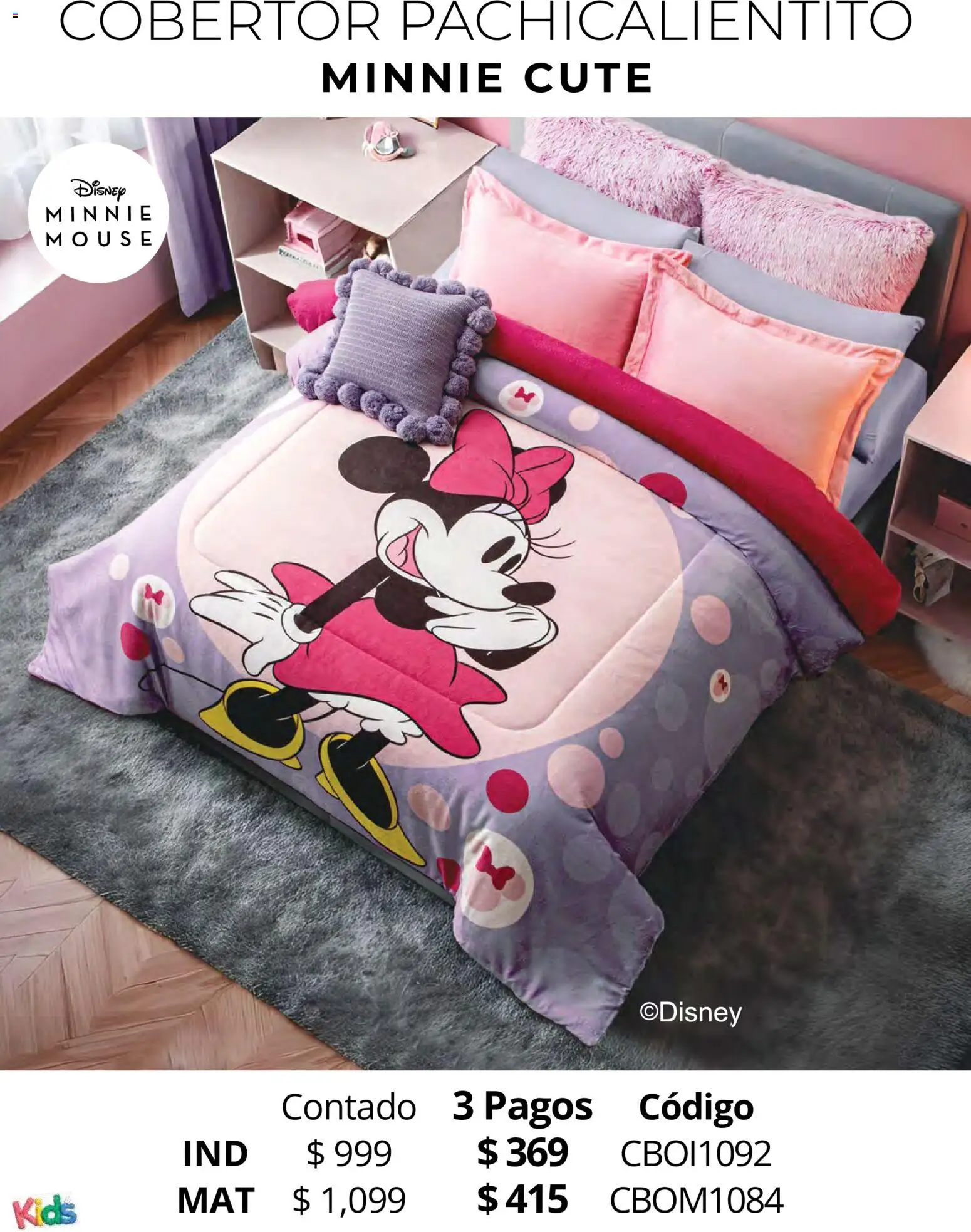 Vista previa las ofertas de la tienda Colchas Concord - Colchas Concord catálogo Kids desde el 01/05/2026 - Mouse, Cobertor