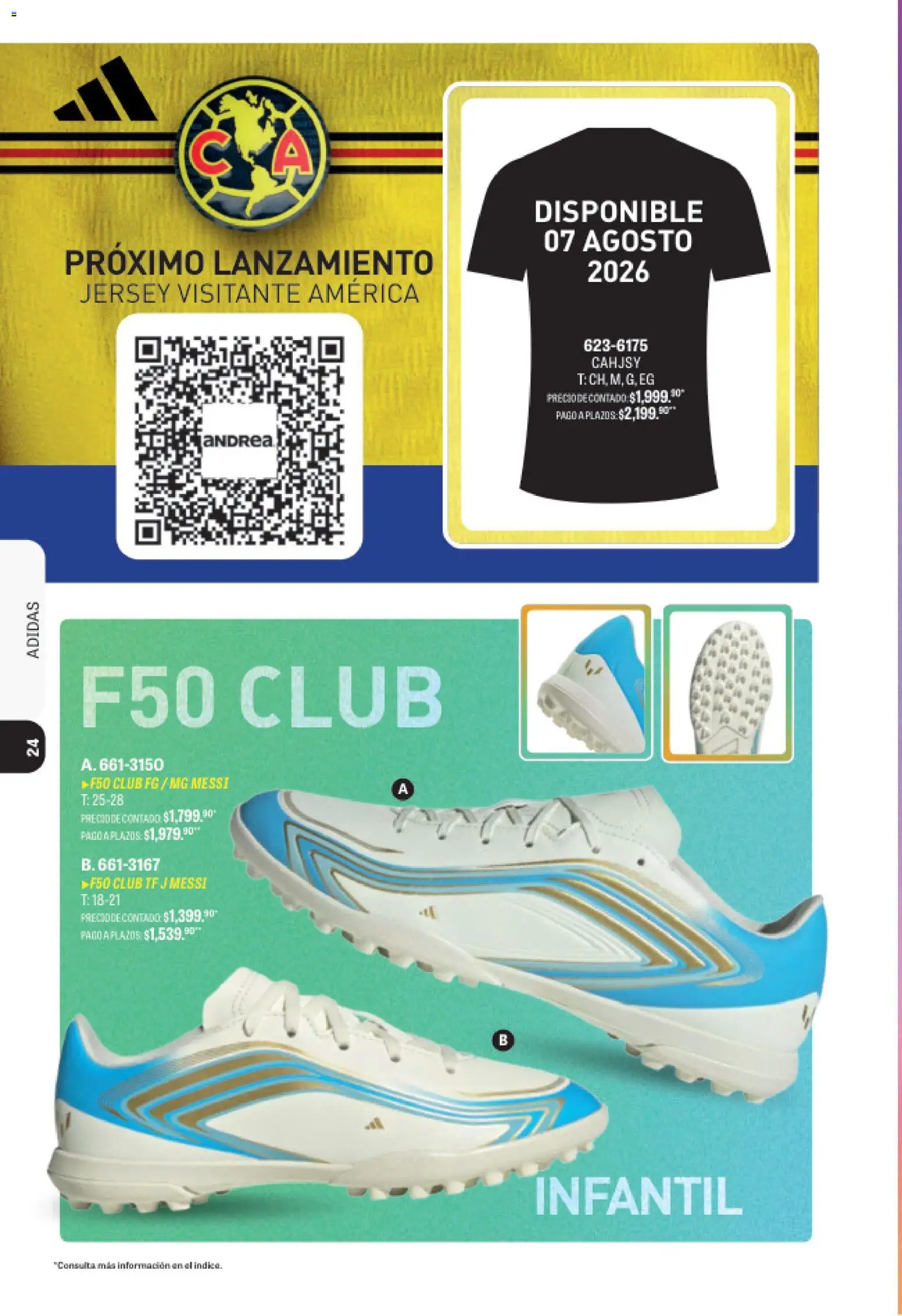 Vista previa las ofertas de la tienda Andrea - Andrea catálogo Deportivo Completo desde el 09/08/2026 