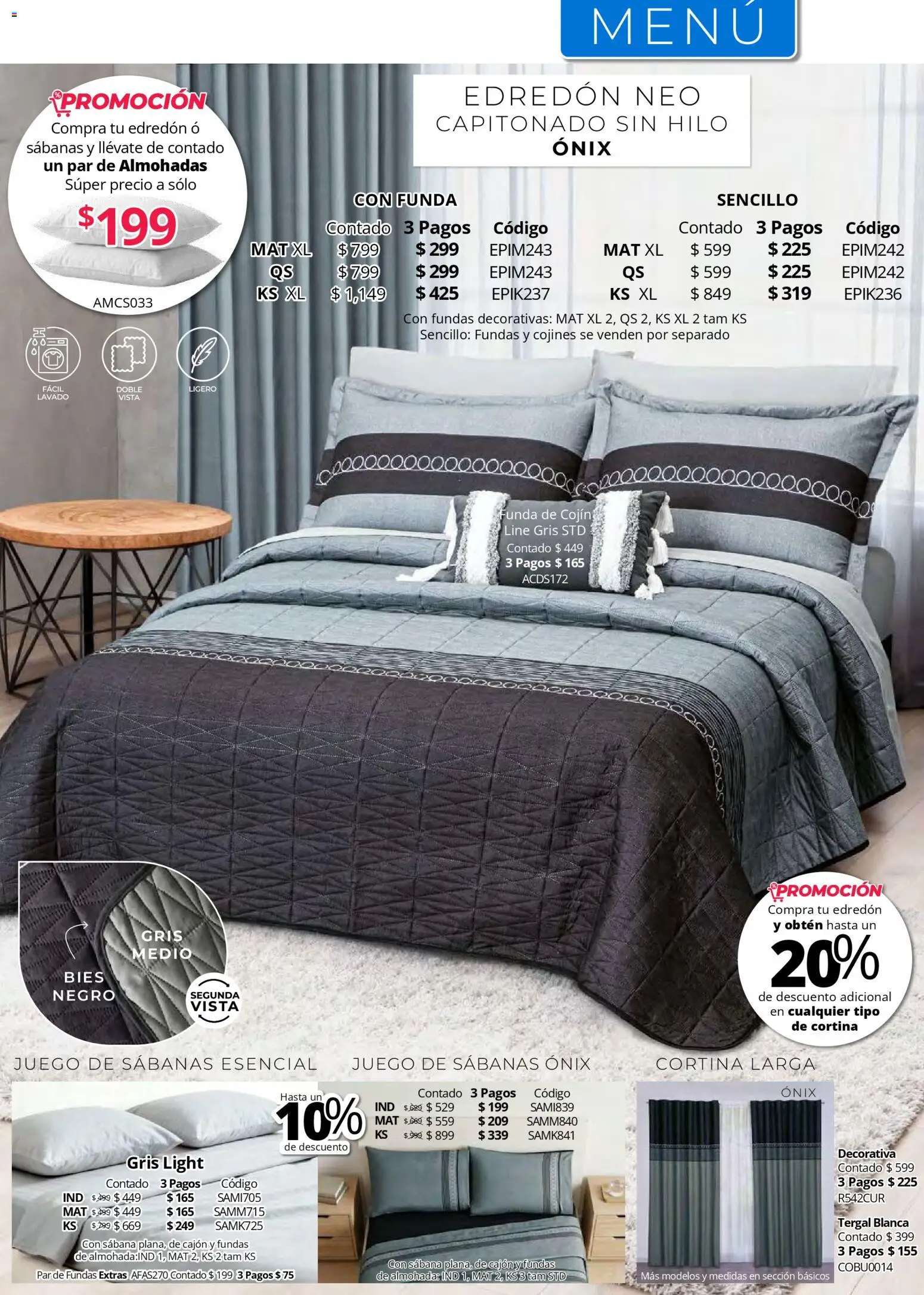 Vista previa las ofertas de la tienda Colchas Concord - Colchas Concord catálogo desde el 01/05/2026 