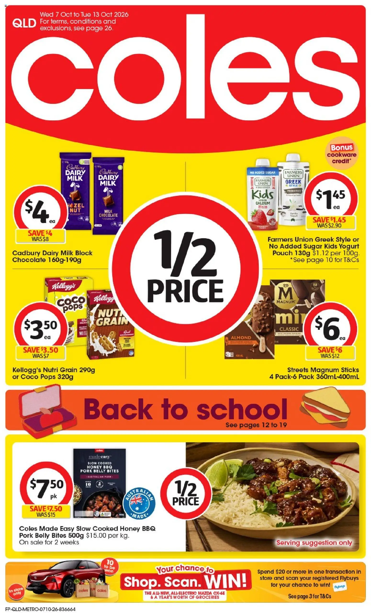 Preview of catalogue Coles catalogue QLD from shop Coles valid 07/10/2026