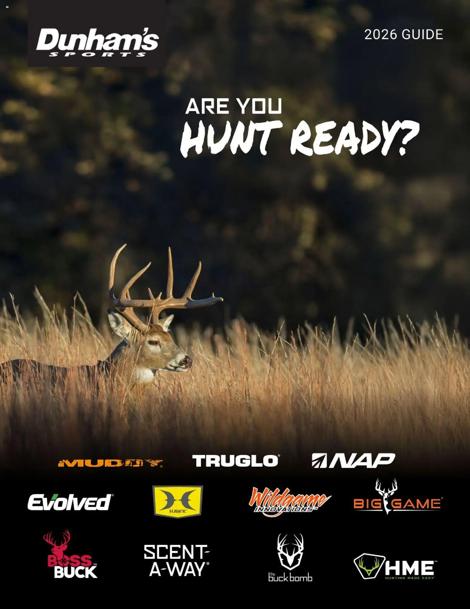 Ad Preview of Dunham's Sports Dunham's Sports Hunting Accessories Guide from 08/20/2026 - Game