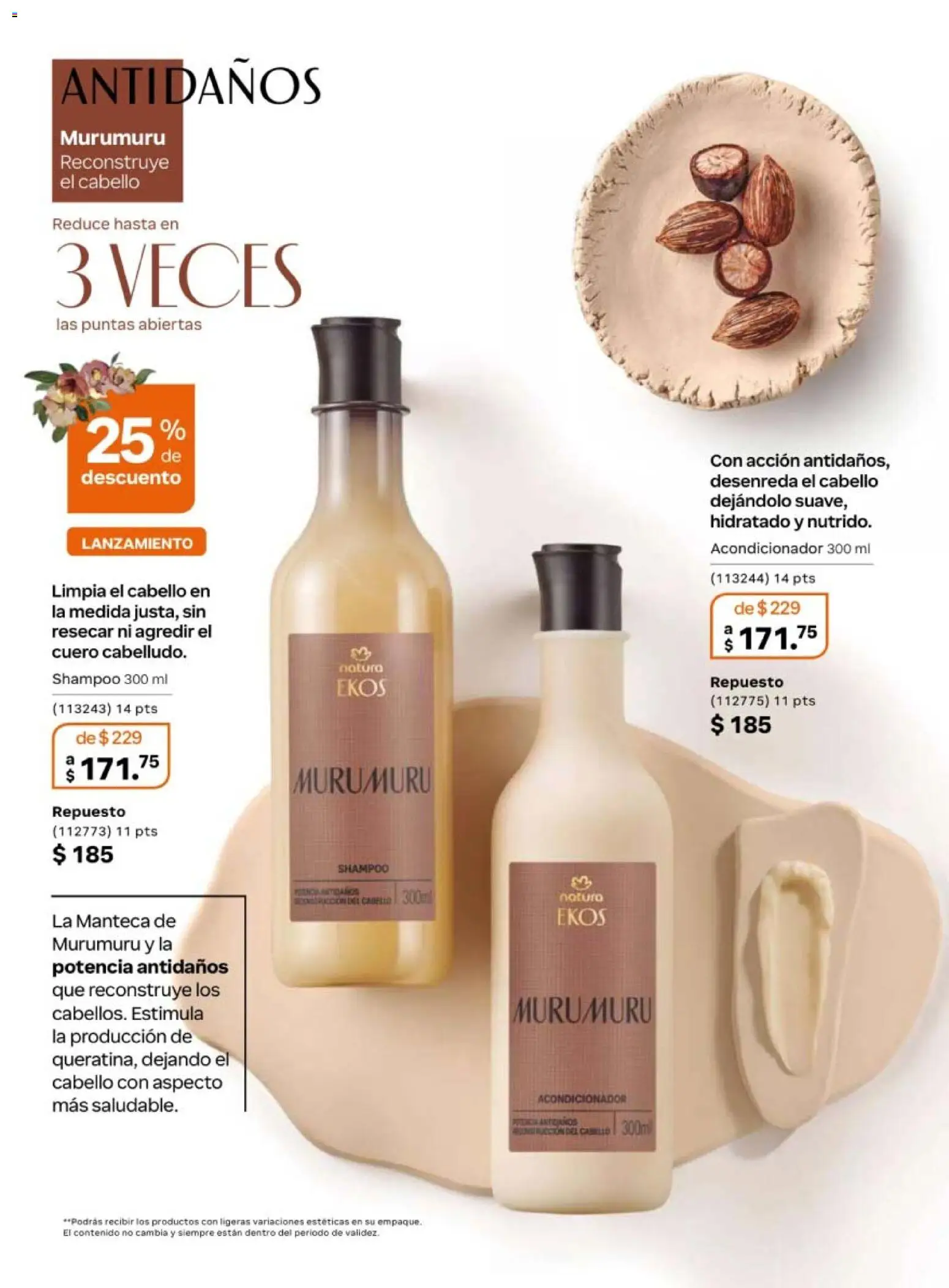 Vista previa las ofertas de la tienda Natura - Natura campaña 6 2026 desde el 02/04/2026 - Shampoo, Acondicionador
