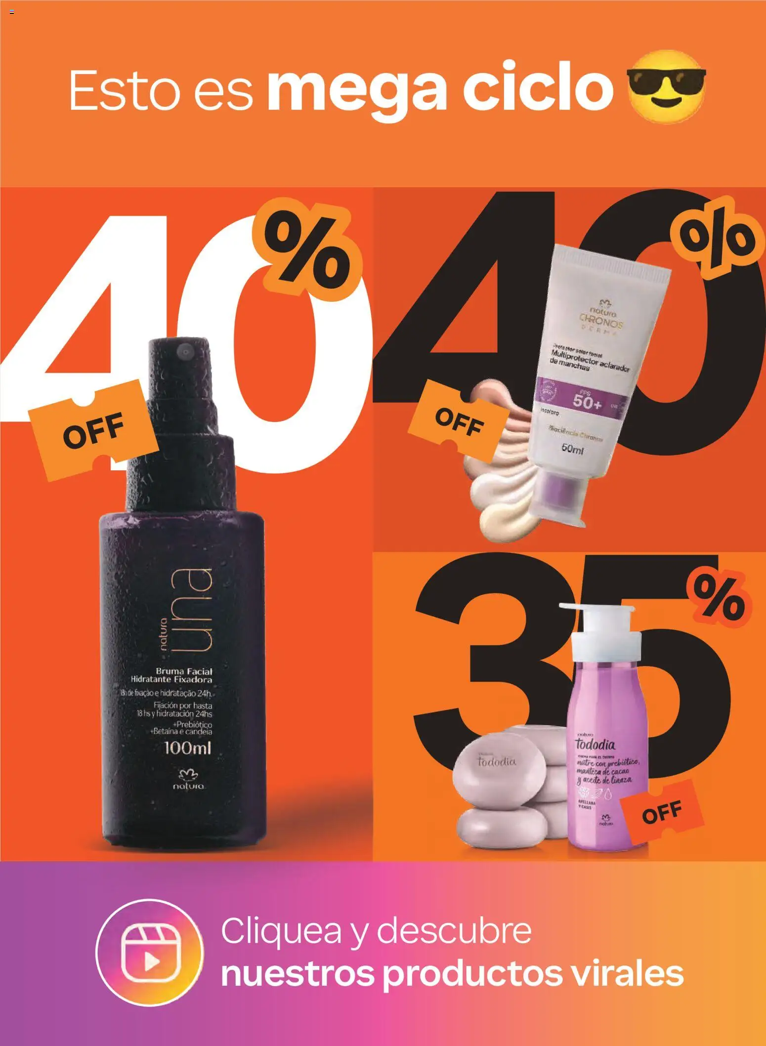 Vista previa las ofertas de la tienda Natura - Natura campaña 16 2026 desde el 03/10/2026 