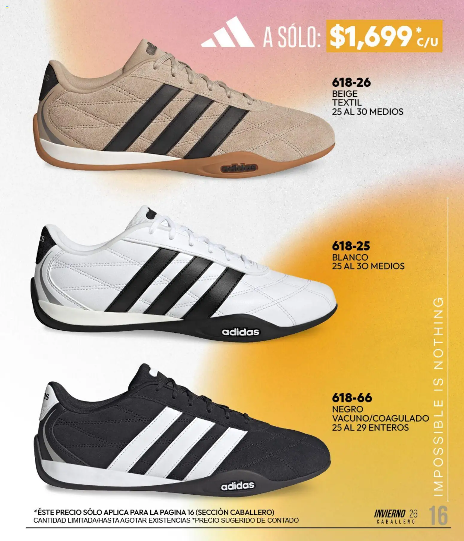 Vista previa las ofertas de la tienda Cklass - Cklass catálogo Sportbrands Dama Invierno desde el 11/09/2026 