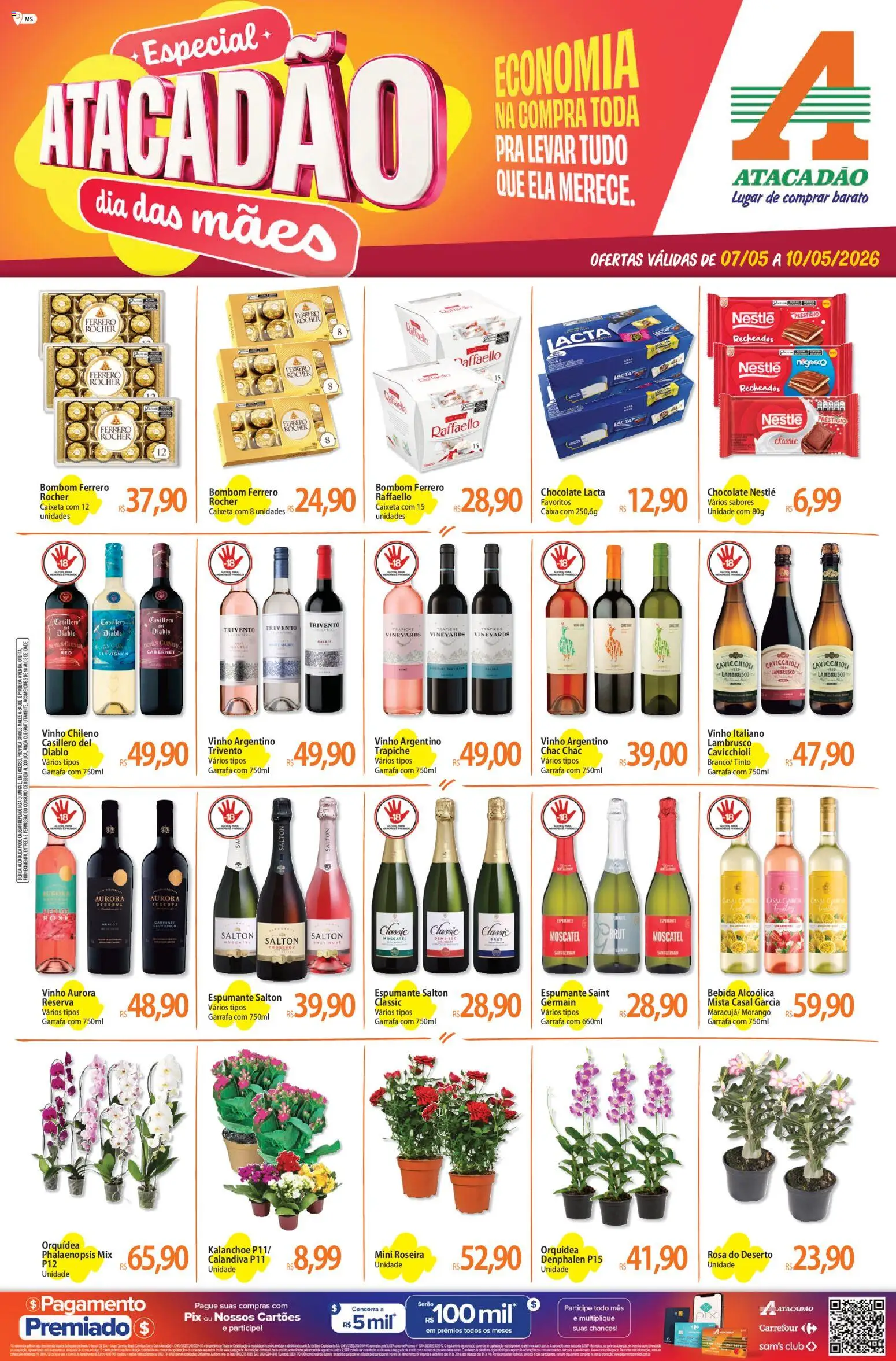 Pré-Visualização do folheto "Atacadão ofertas - MS" da loja Atacadão válido a partir de 07/05/2026