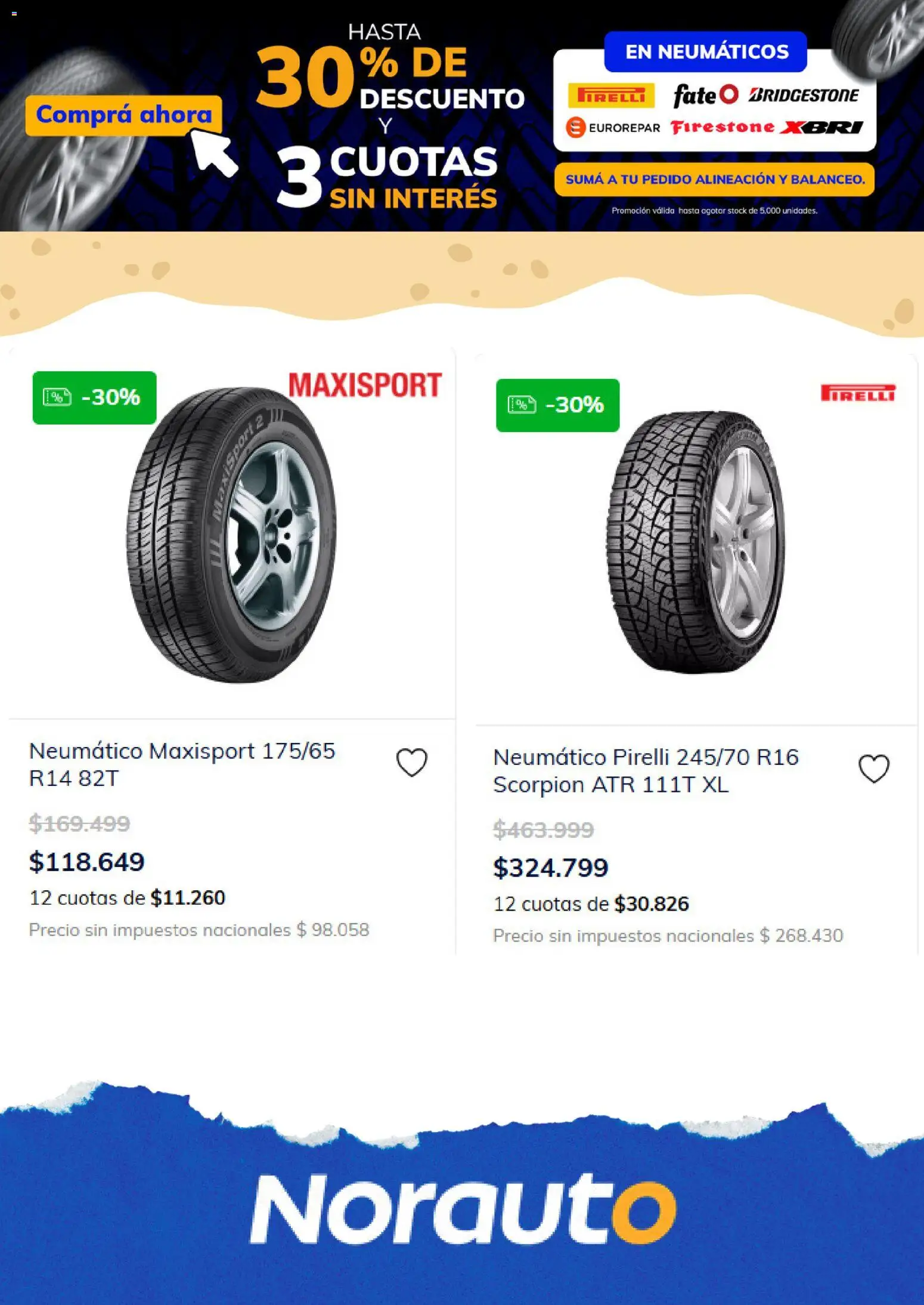 Vista previa del folleto de la tienda Norauto válido desde el 01/09/2026 