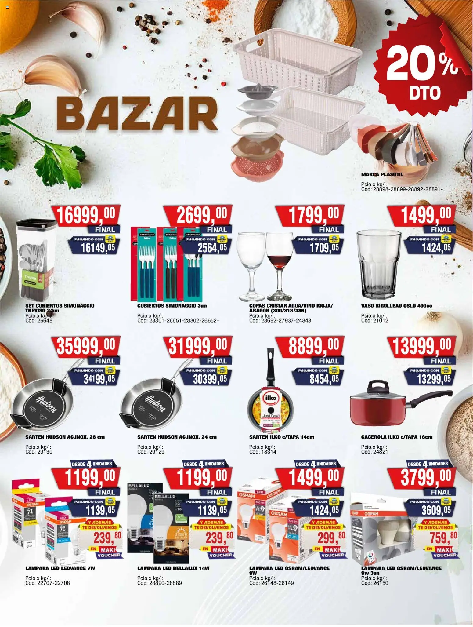 Vista previa del folleto de la tienda Maxiconsumo válido desde el 26/10/2026 
