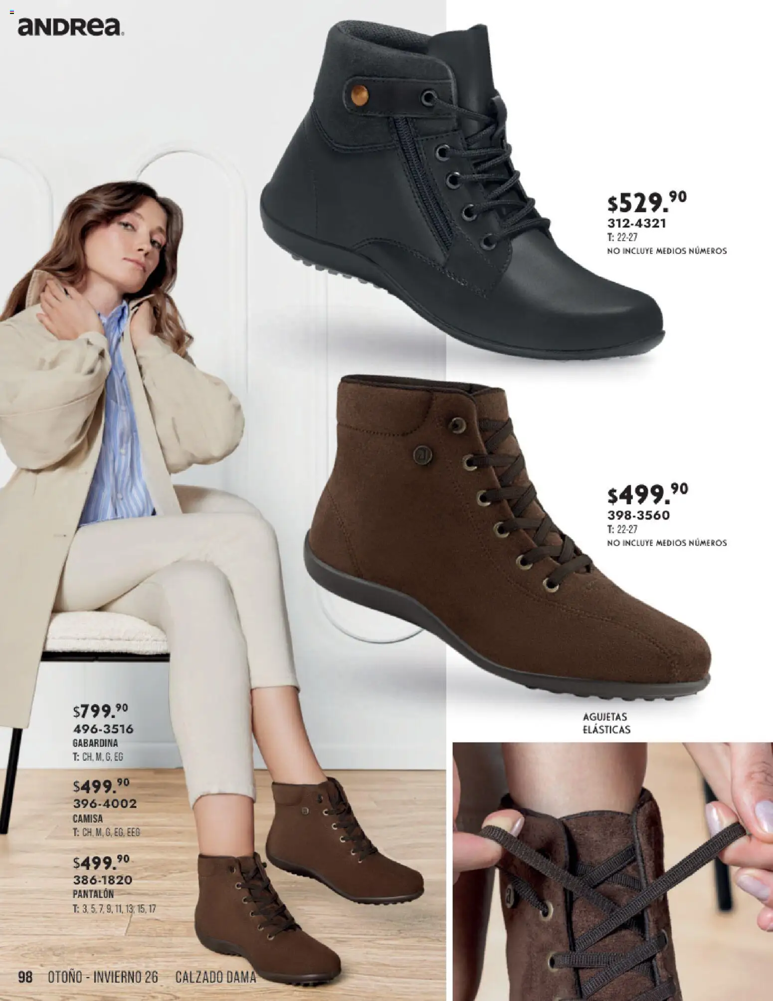 Vista previa las ofertas de la tienda Andrea - Andrea catálogo Otoño Invierno desde el 23/08/2026 