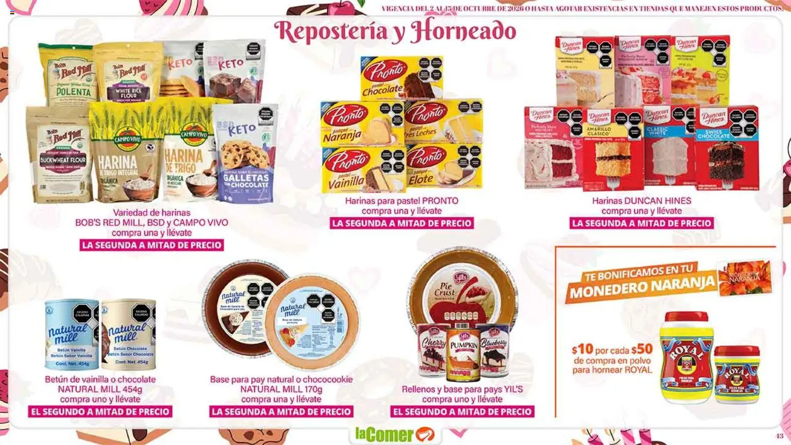 Vista previa las ofertas de la tienda La Comer - La Comer folleto es la tienda rosa desde el 02/10/2026 