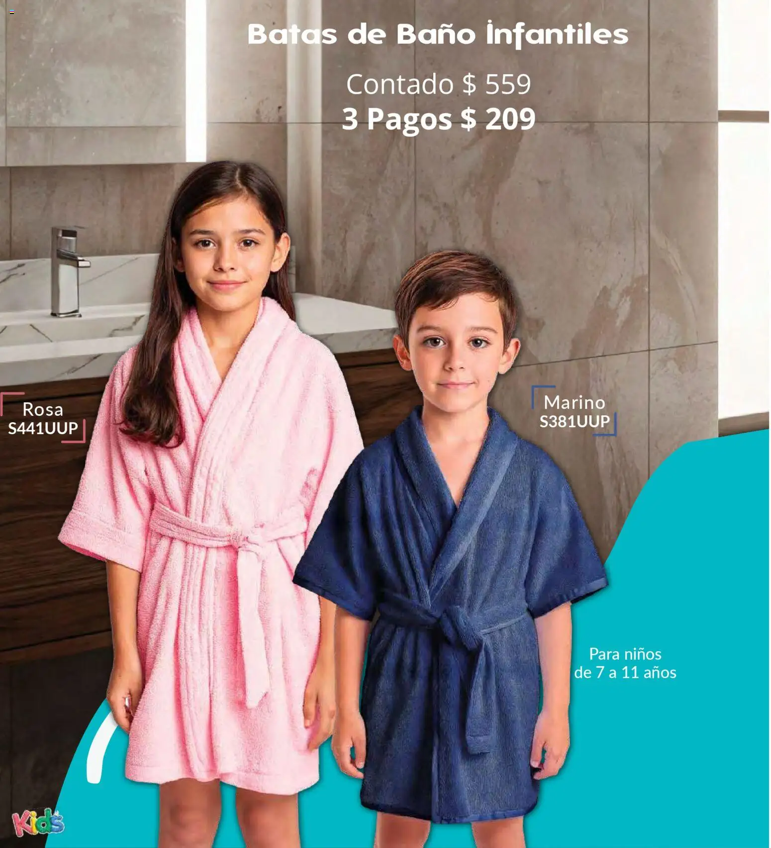Vista previa las ofertas de la tienda Colchas Concord - Colchas Concord catálogo Kids desde el 01/05/2026 - Baño