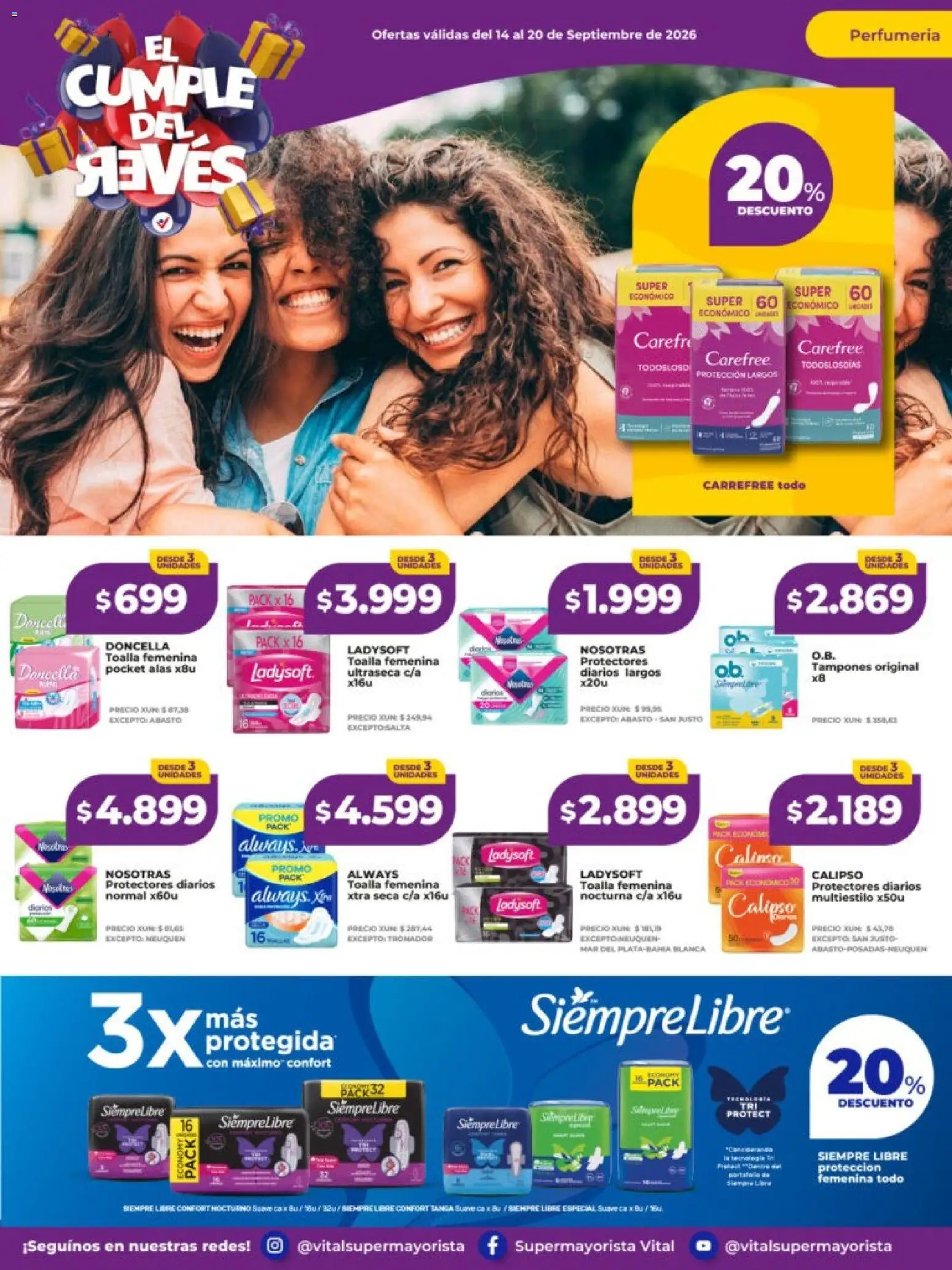 Vista previa del folleto de la tienda Vital válido desde el 14/09/2026 