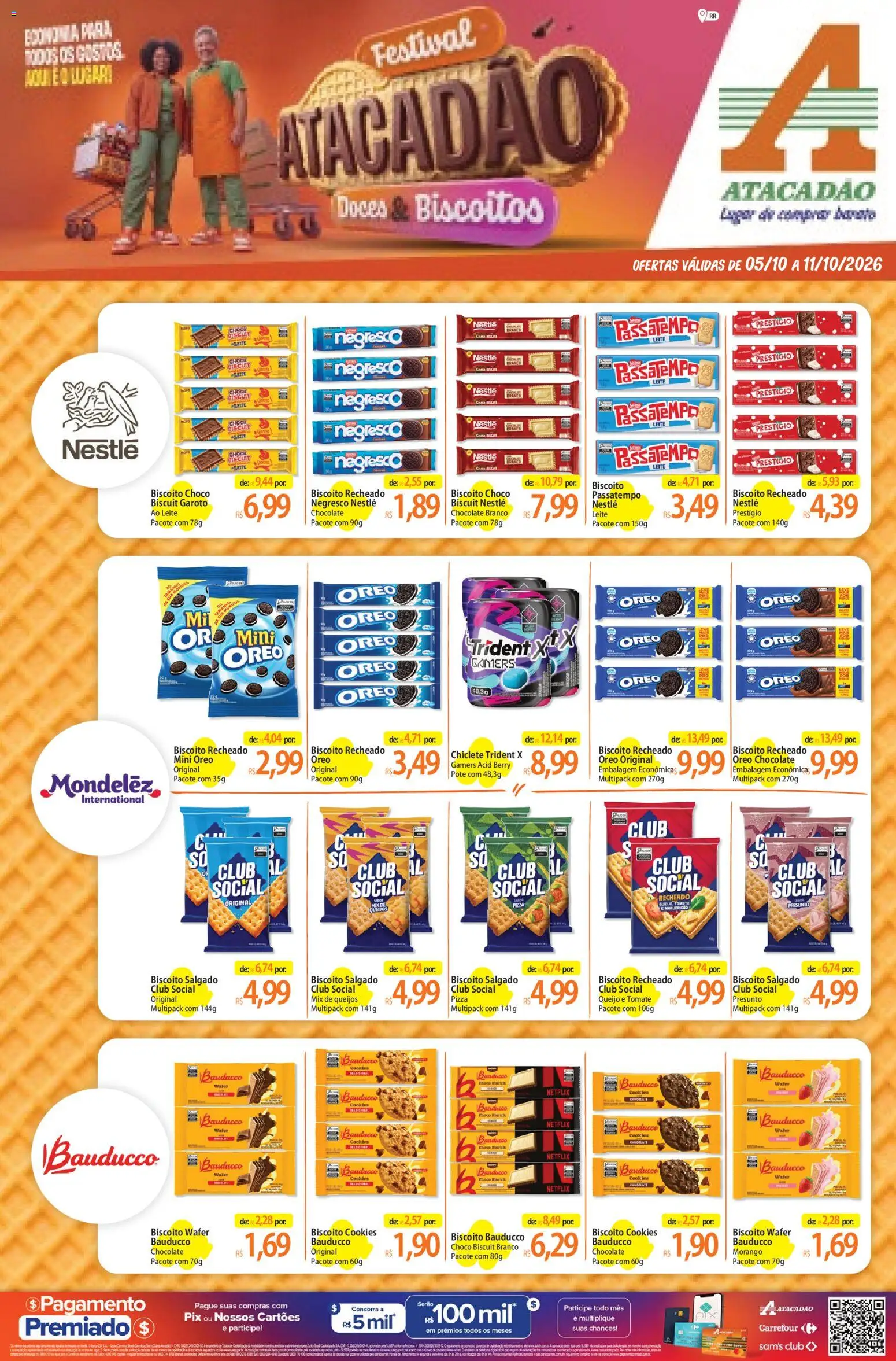 Pré-Visualização do folheto "Atacadão ofertas - RR" da loja Atacadão válido a partir de 05/10/2026