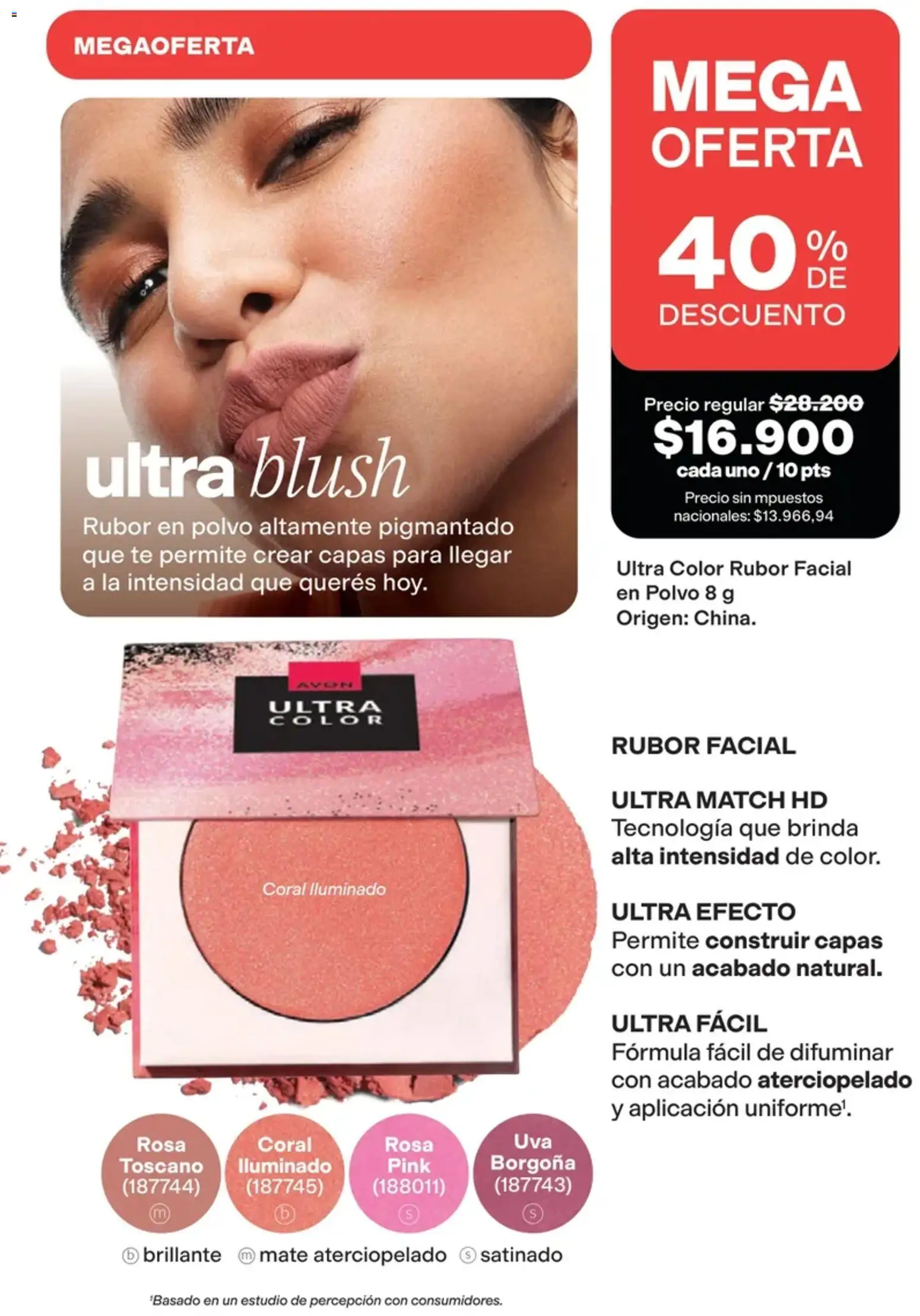 Vista previa del folleto de la tienda Avon válido desde el 16/10/2026 