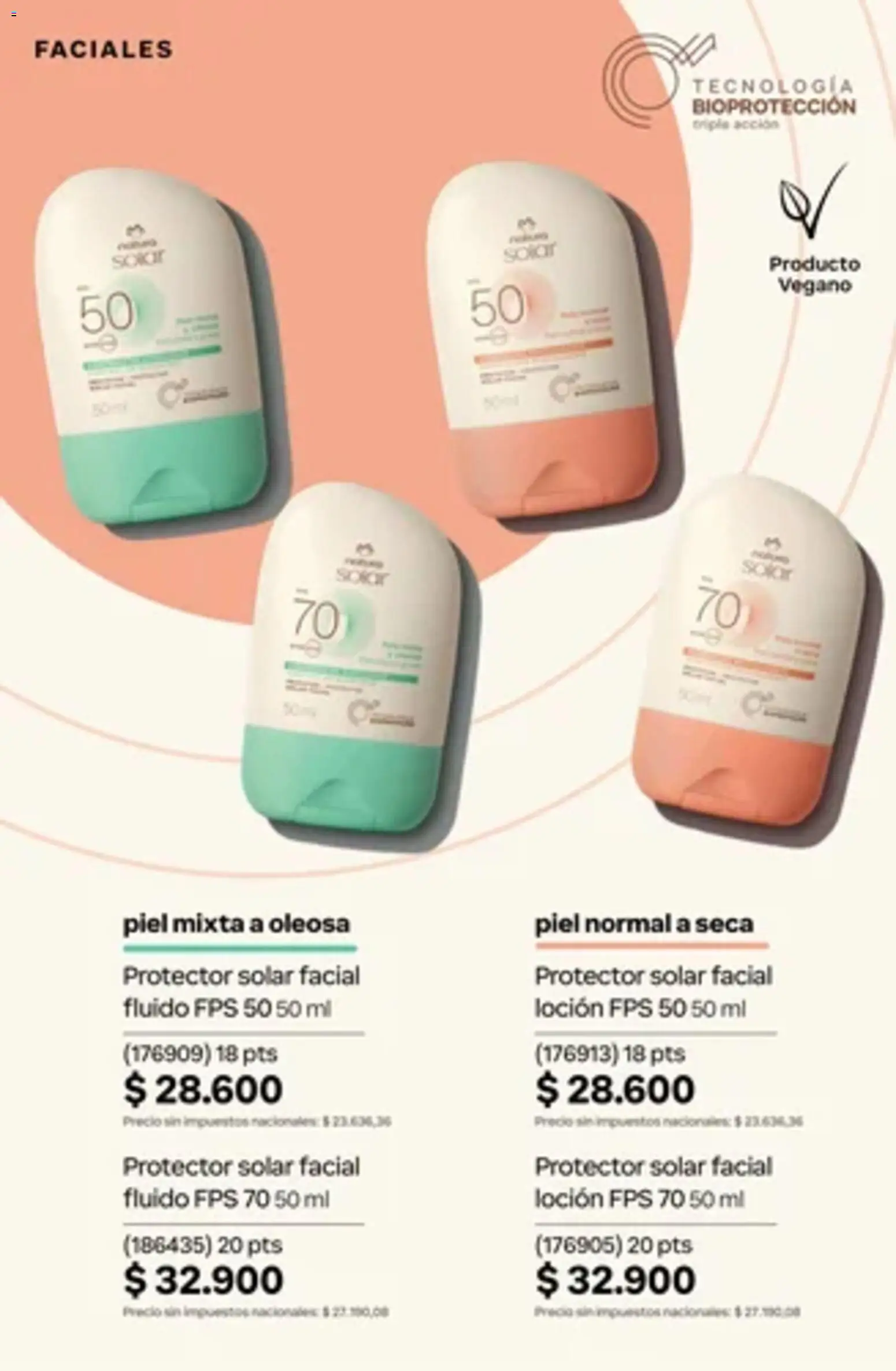 Vista previa del folleto de la tienda Natura válido desde el 01/10/2026 - Protector solar, Loción