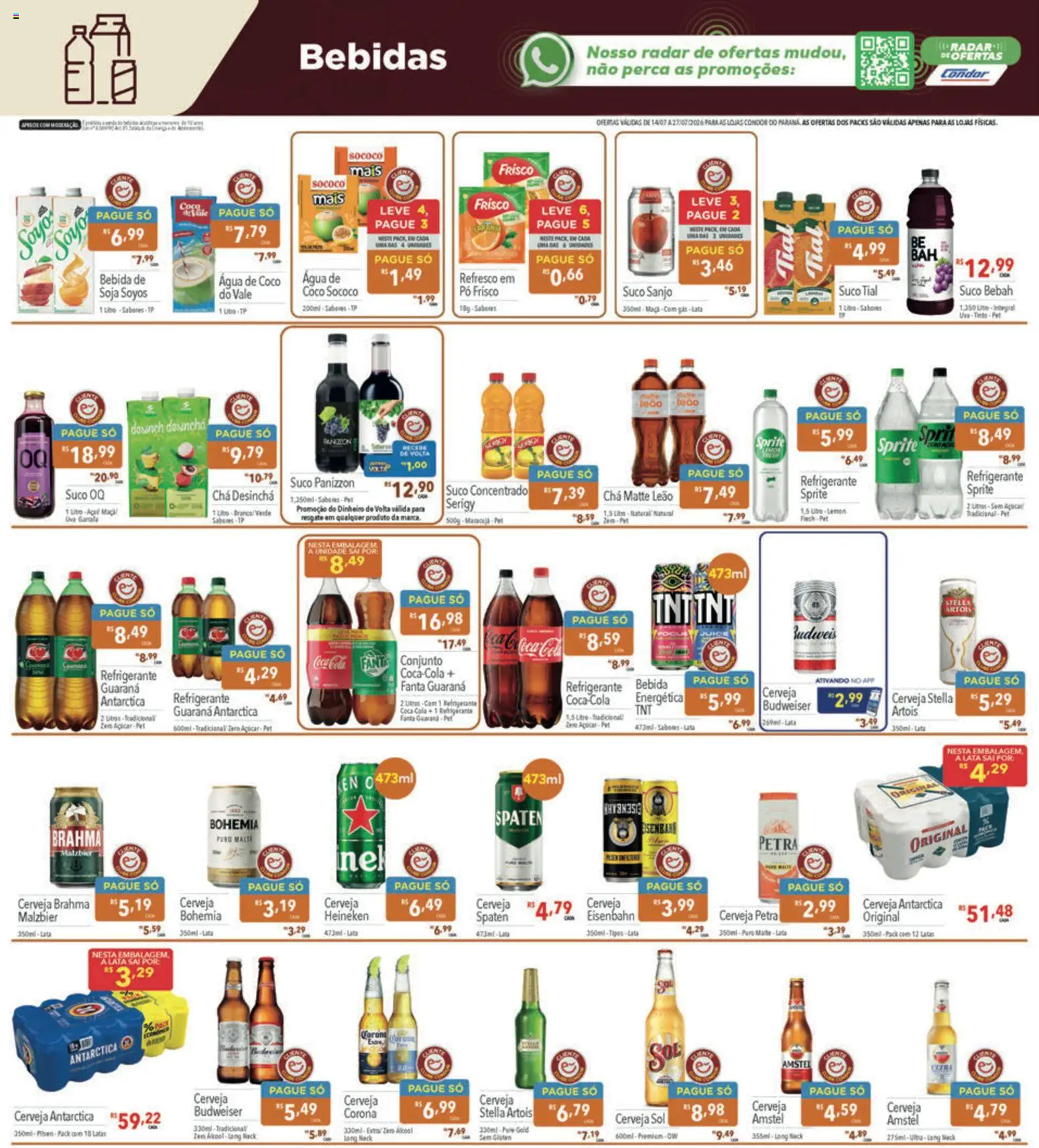 Ofertas Supermercados Condor até 27/07/2026. - Página 18