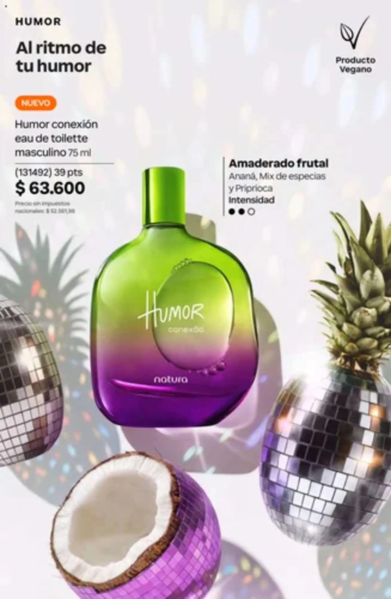 Vista previa del folleto de la tienda Natura válido desde el 01/10/2026 - Eau de toilette, Especias