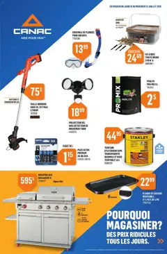 Preview of leaflet Canac circulaire from shop Canac is valid from Jul 16, 2026