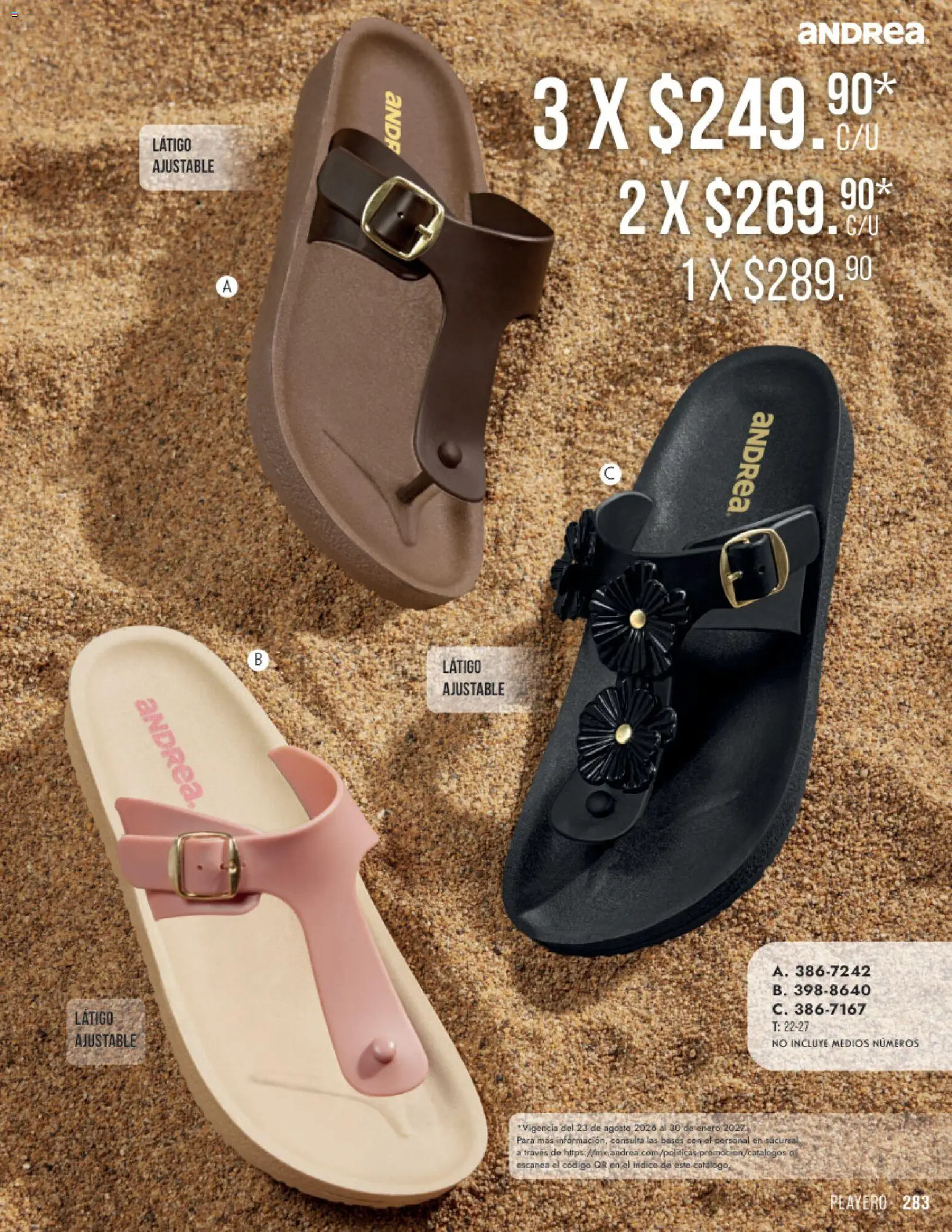 Vista previa las ofertas de la tienda Andrea - Andrea catálogo Otoño Invierno desde el 23/08/2026 