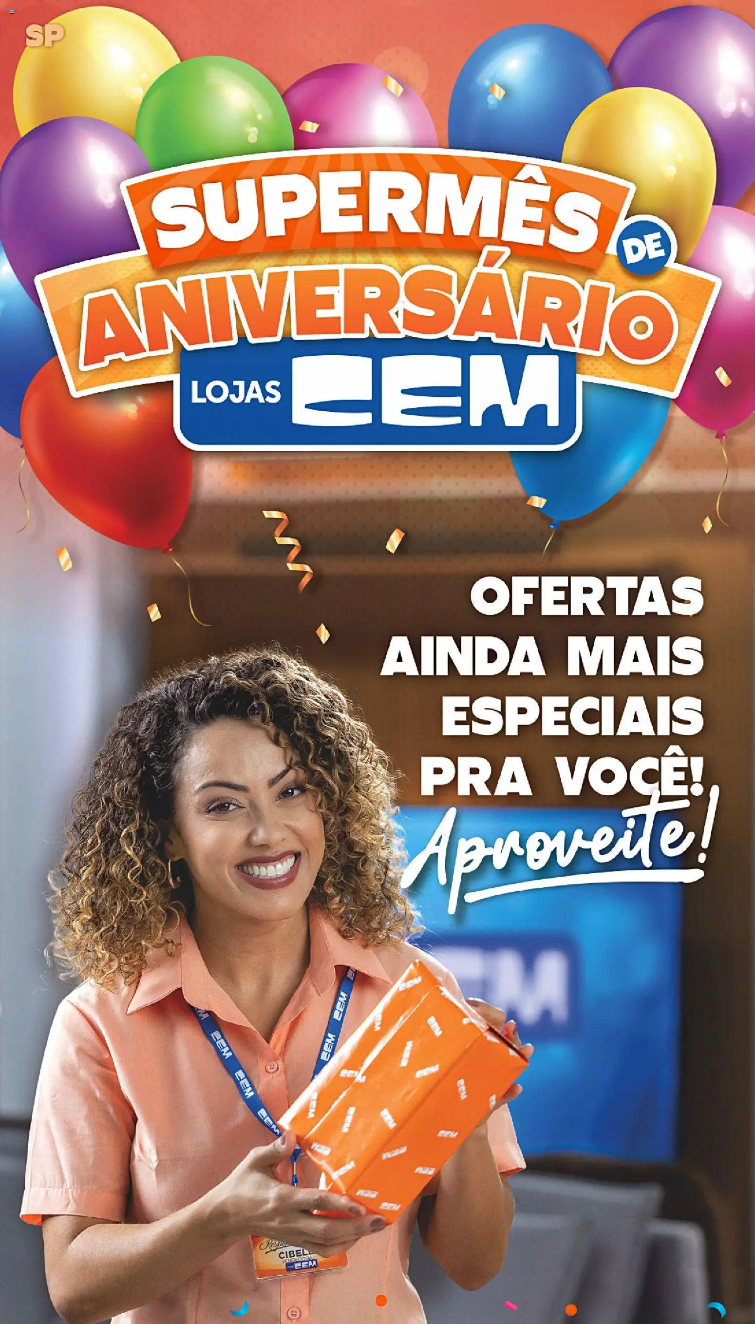 Pré-Visualização do folheto "Lojas Cem - Ofertas atuais" da loja Lojas Cem válido a partir de 01/07/2026