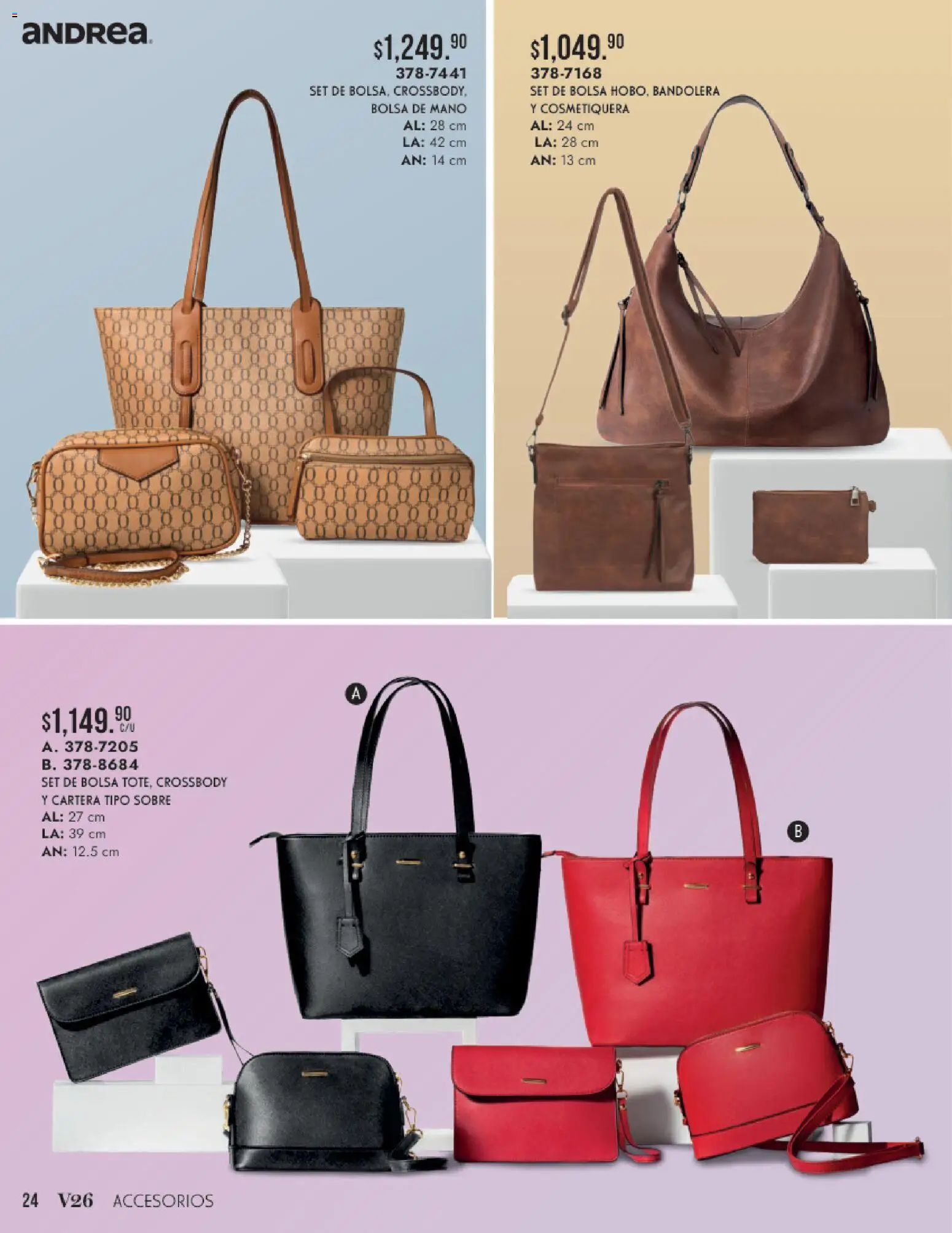 Vista previa las ofertas de la tienda Andrea - Andrea catálogo Accesorios para todos desde el 24/05/2026 