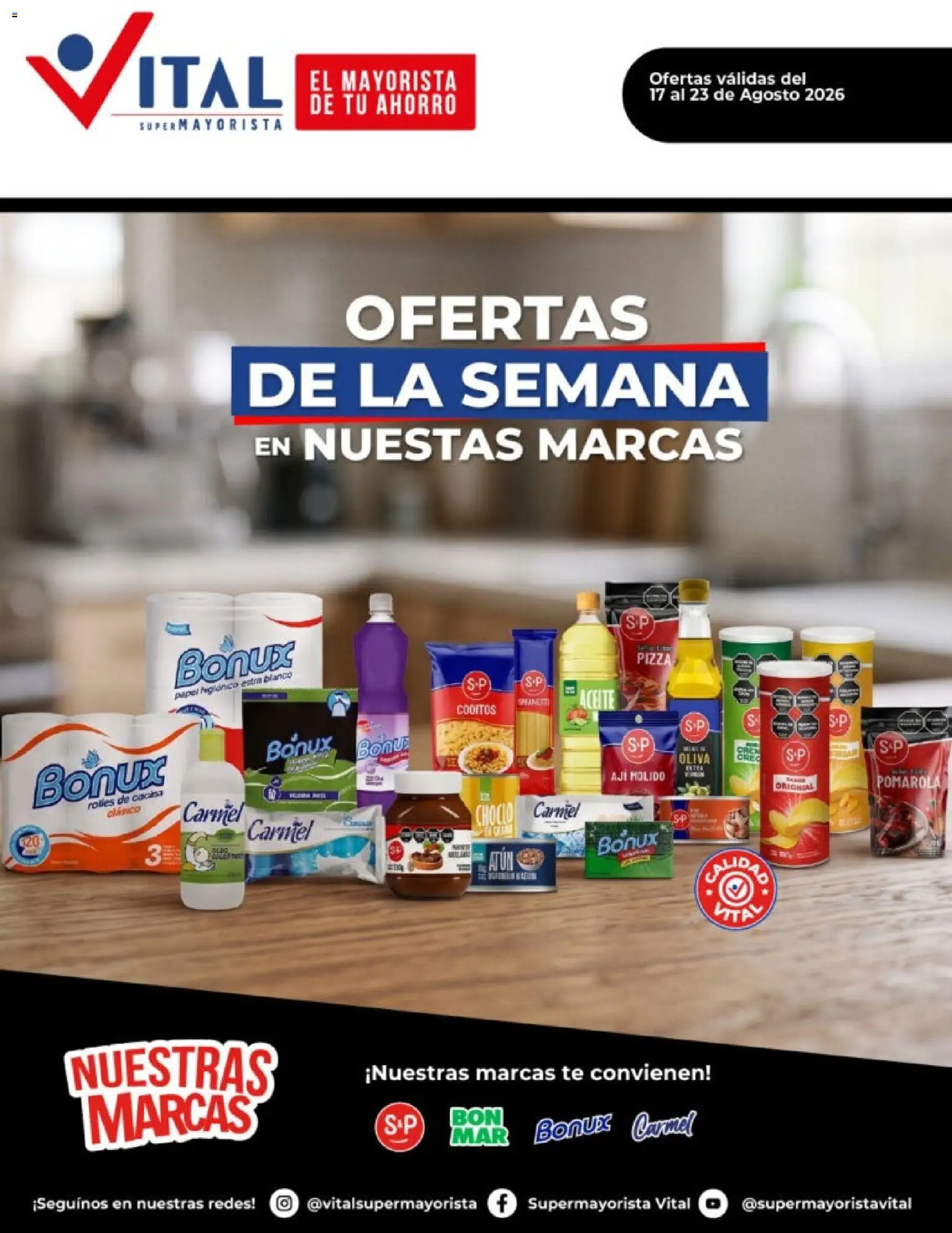 Vista previa del folleto de la tienda Vital válido desde el 17/08/2026 