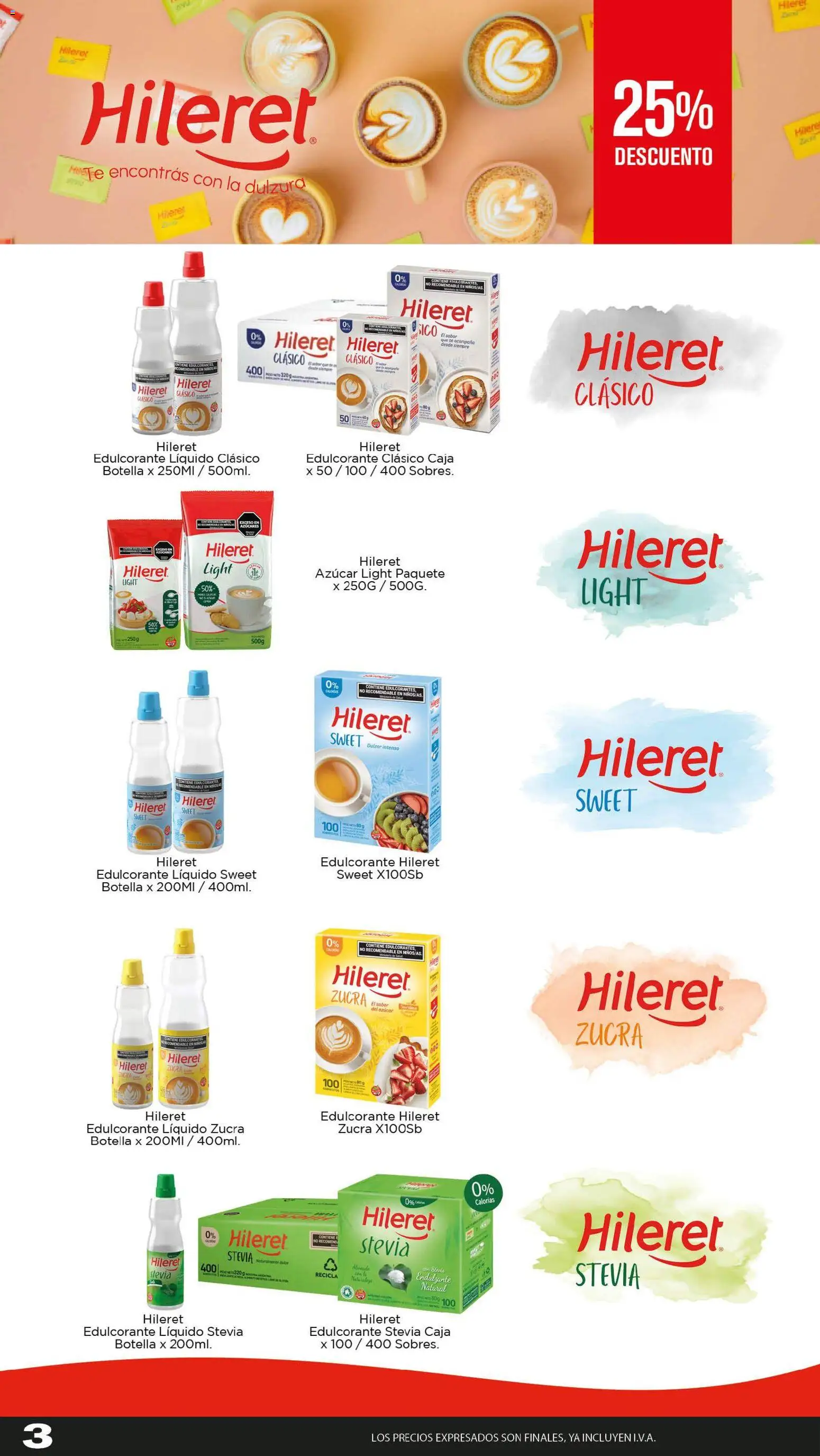 Vista previa del folleto de la tienda Makro válido desde el 01/10/2026 - Té, Azucar, Caja, Botella, Edulcorante, Dulce