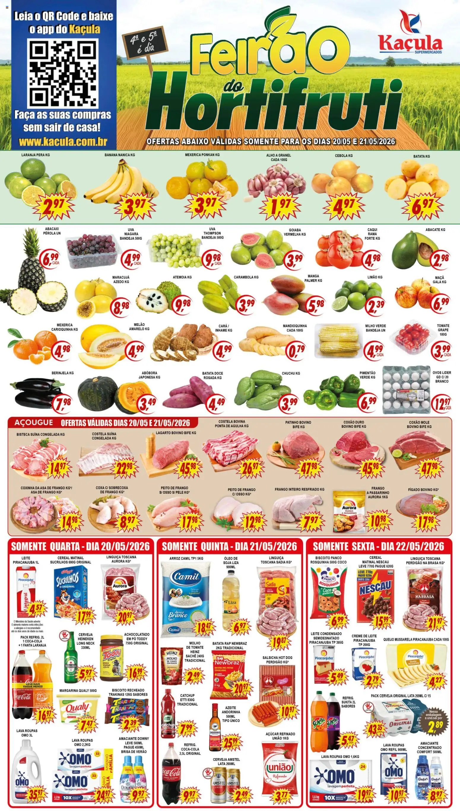 Pré-Visualização do folheto "Kaçula - Ofertas da semana" da loja Kaçula válido a partir de 20/05/2026