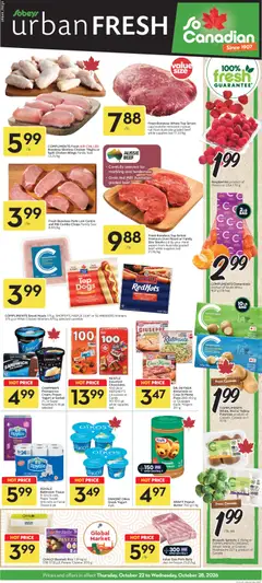Preview of leaflet Sobeys weekly flyer / circulaire from shop Sobeys is valid from Oct 22, 2026