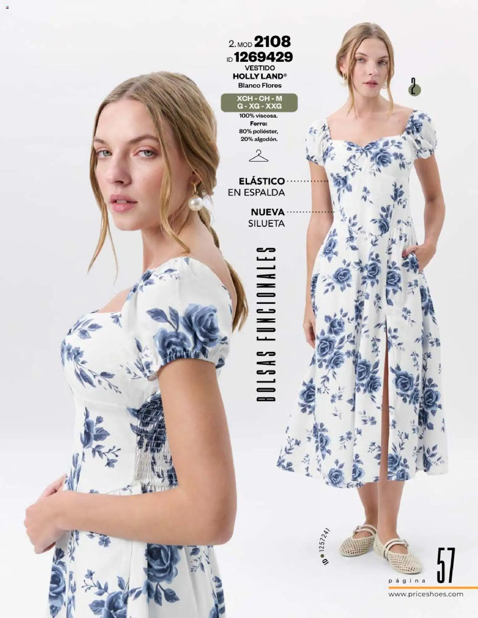 Vista previa las ofertas de la tienda Price Shoes - Catálogo Playa desde el 13/02/2026 - Flores, Vestido
