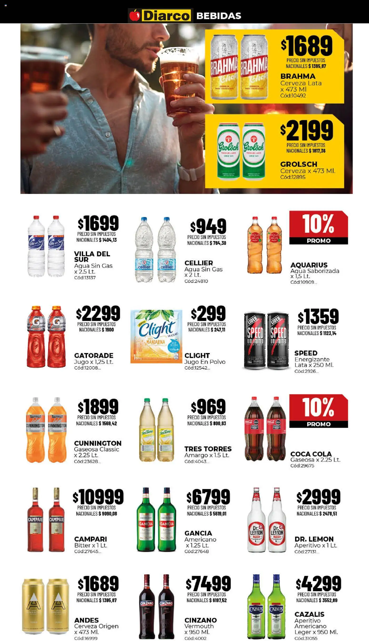 Vista previa del folleto de la tienda Diarco válido desde el 10/08/2026 