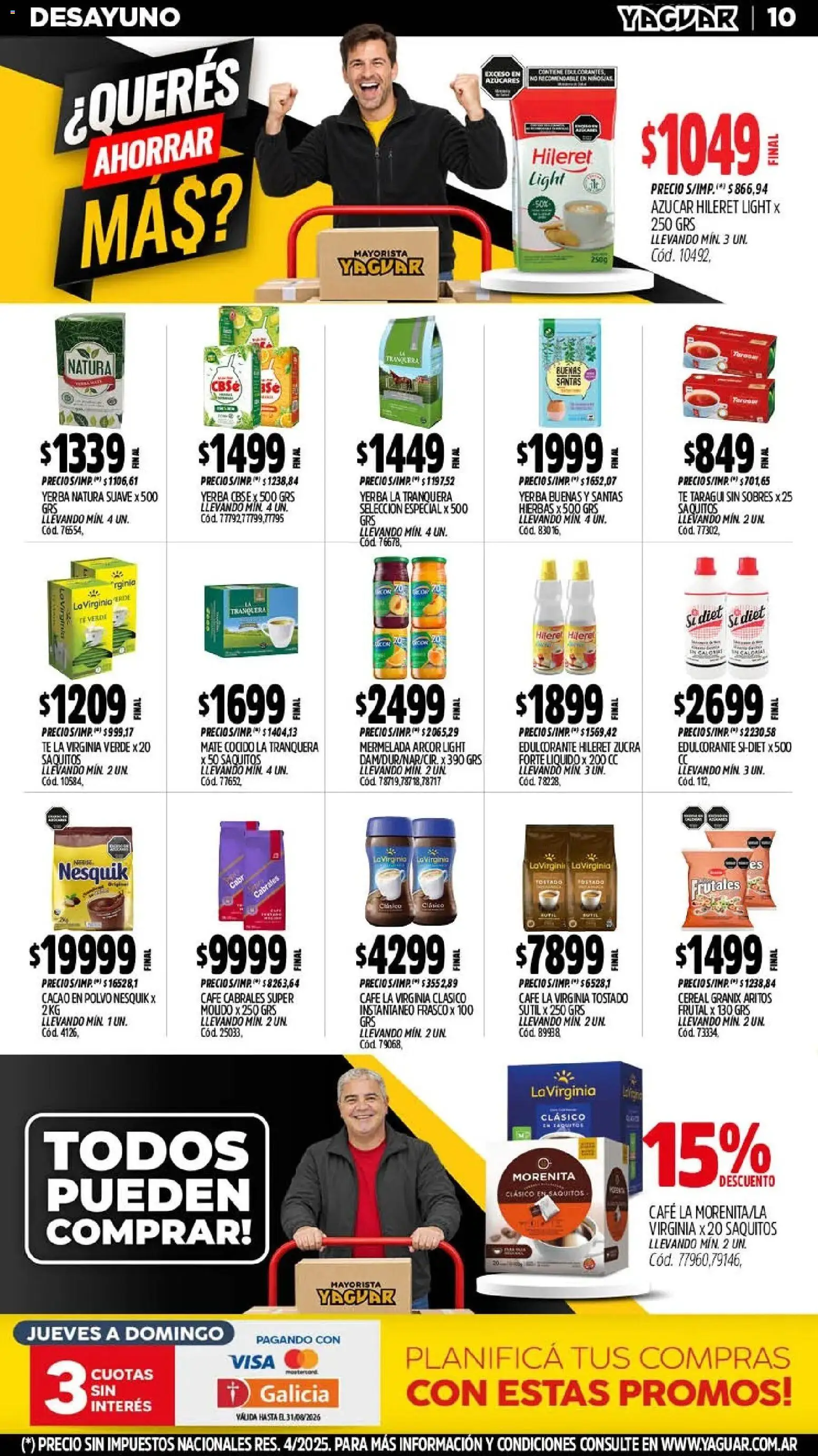 Vista previa del folleto de la tienda Yaguar válido desde el 24/08/2026 