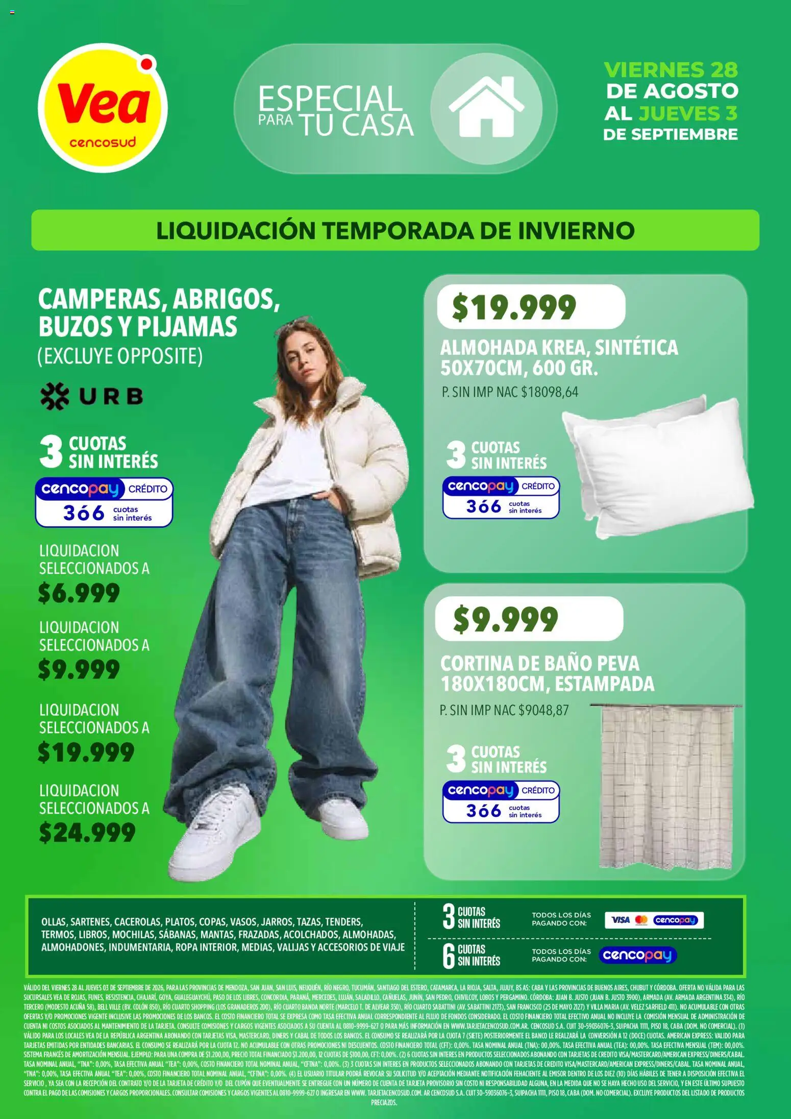 Vista previa del folleto de la tienda Vea válido desde el 28/08/2026 