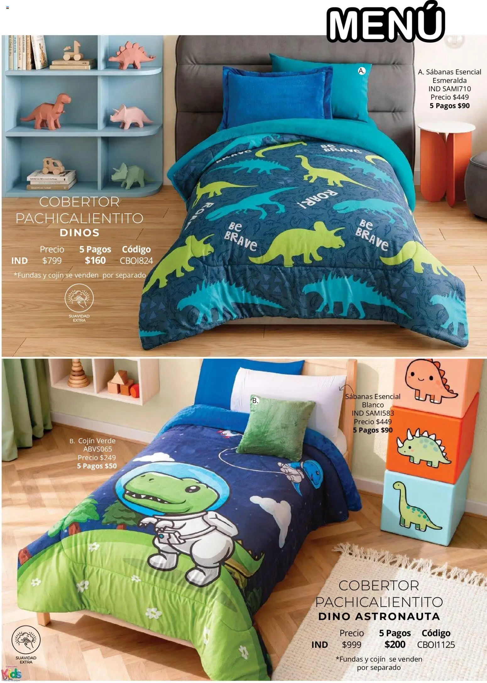 Vista previa las ofertas de la tienda Colchas Concord - Colchas Concord catálogo Colección Infantil Para los más peques desde el 15/10/2026 