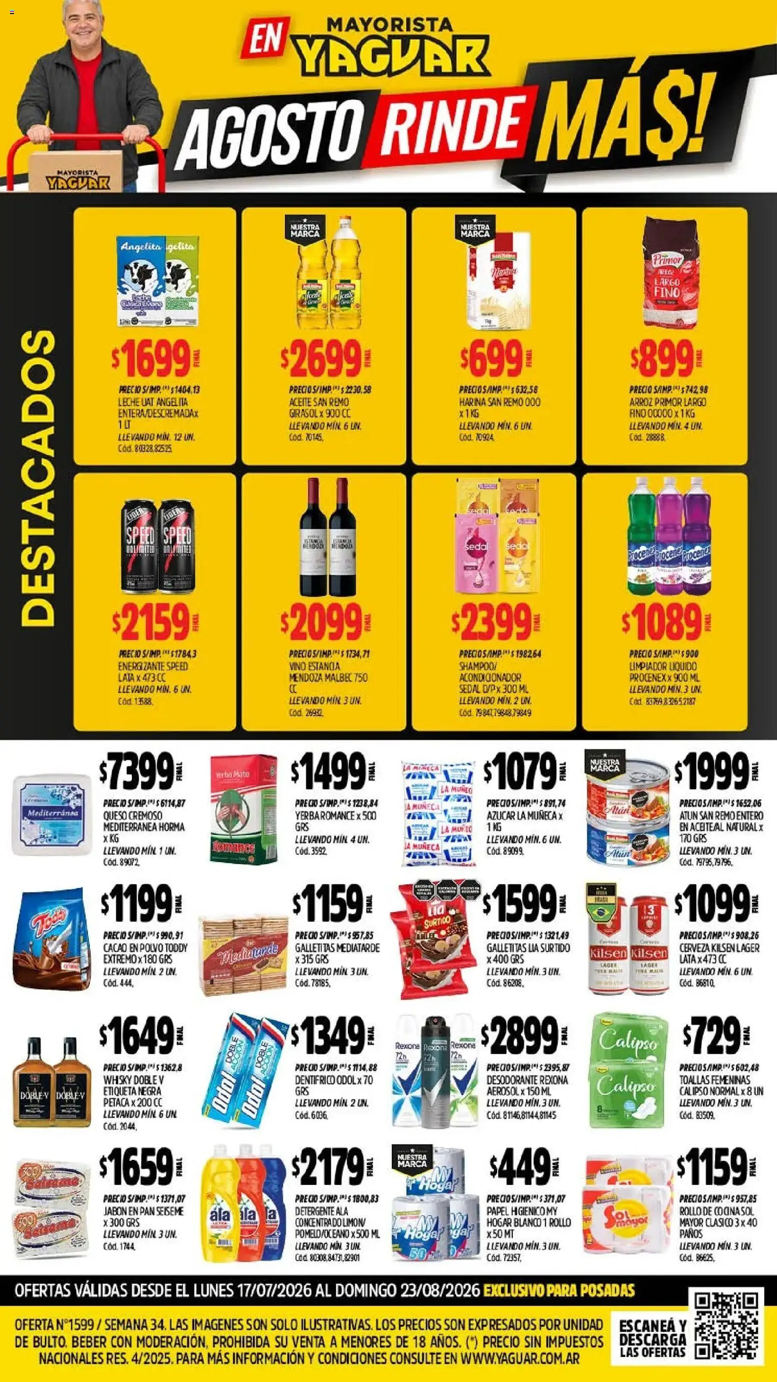 Vista previa del folleto de la tienda Yaguar válido desde el 17/07/2026 