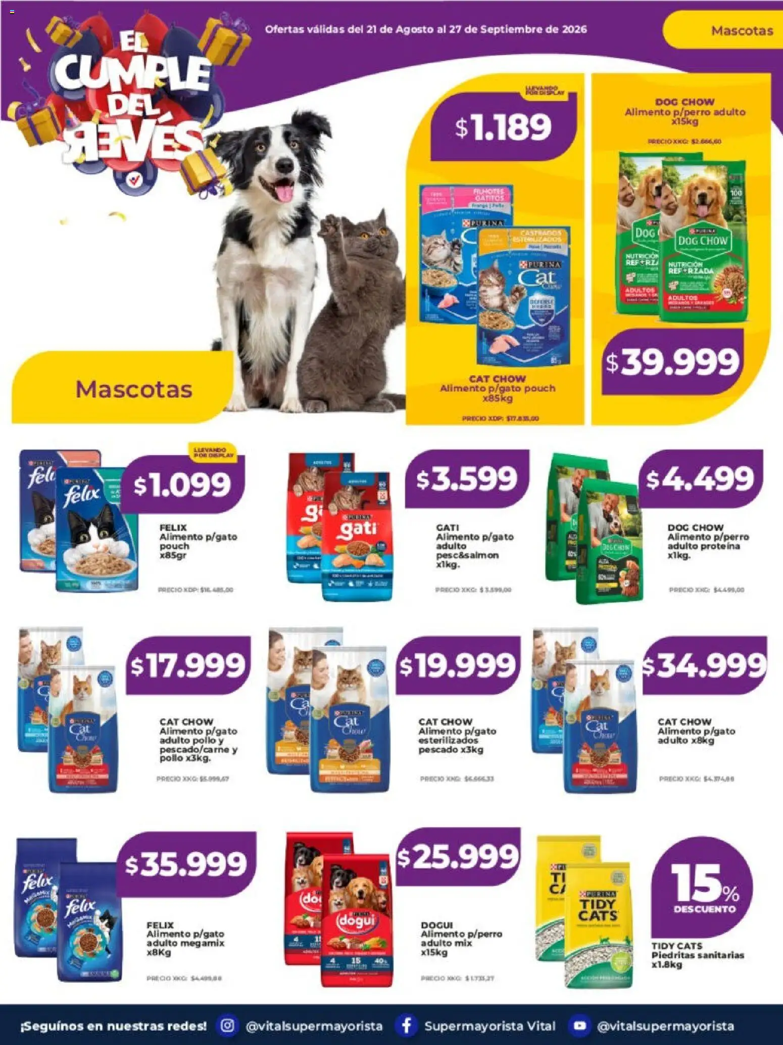 Vista previa del folleto de la tienda Vital válido desde el 21/09/2026 