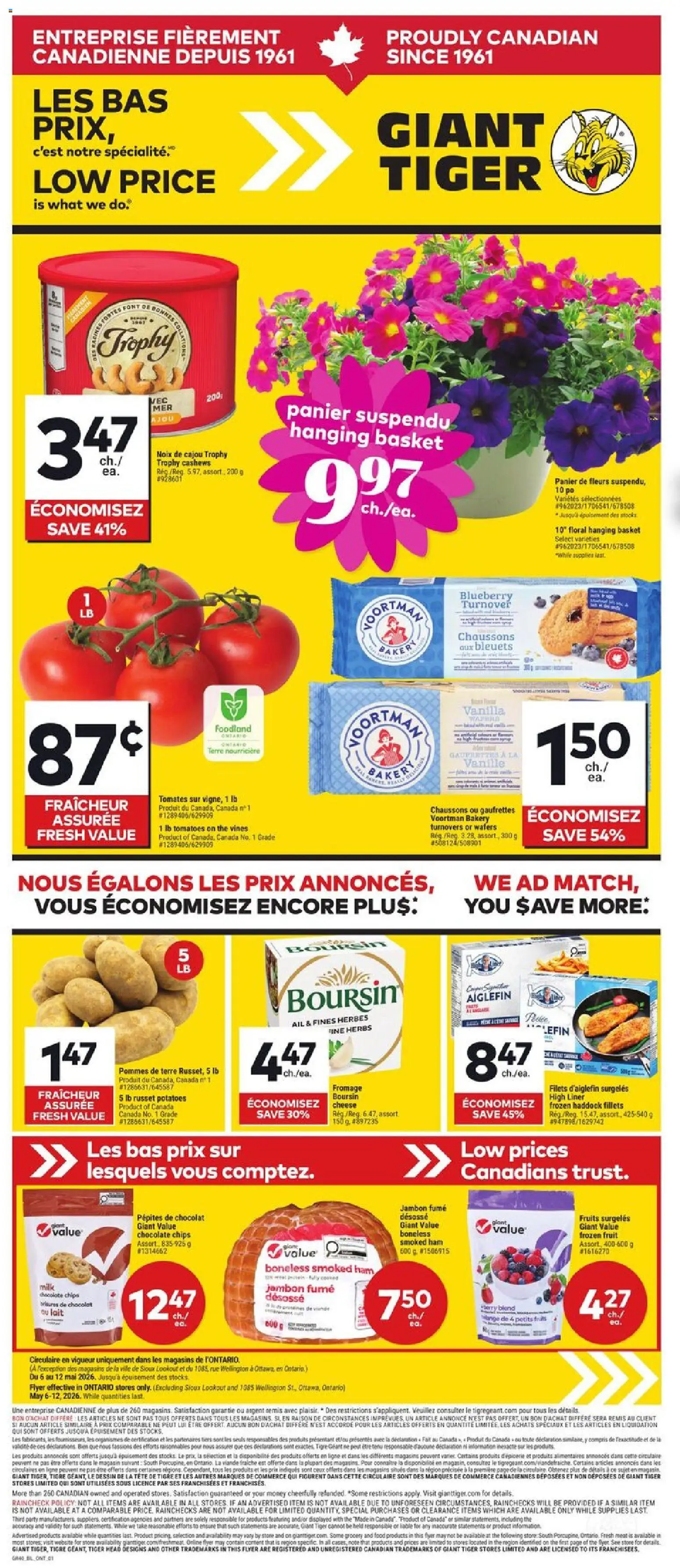 Preview of leaflet Giant Tiger circulaire from shop Giant Tiger is valid from May 06, 2026