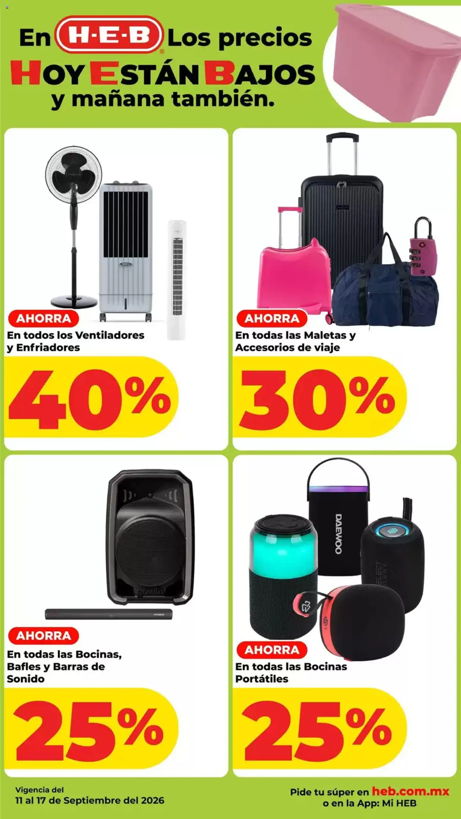Vista previa las ofertas de la tienda H-E-B - H-E-B folleto desde el 11/09/2026 