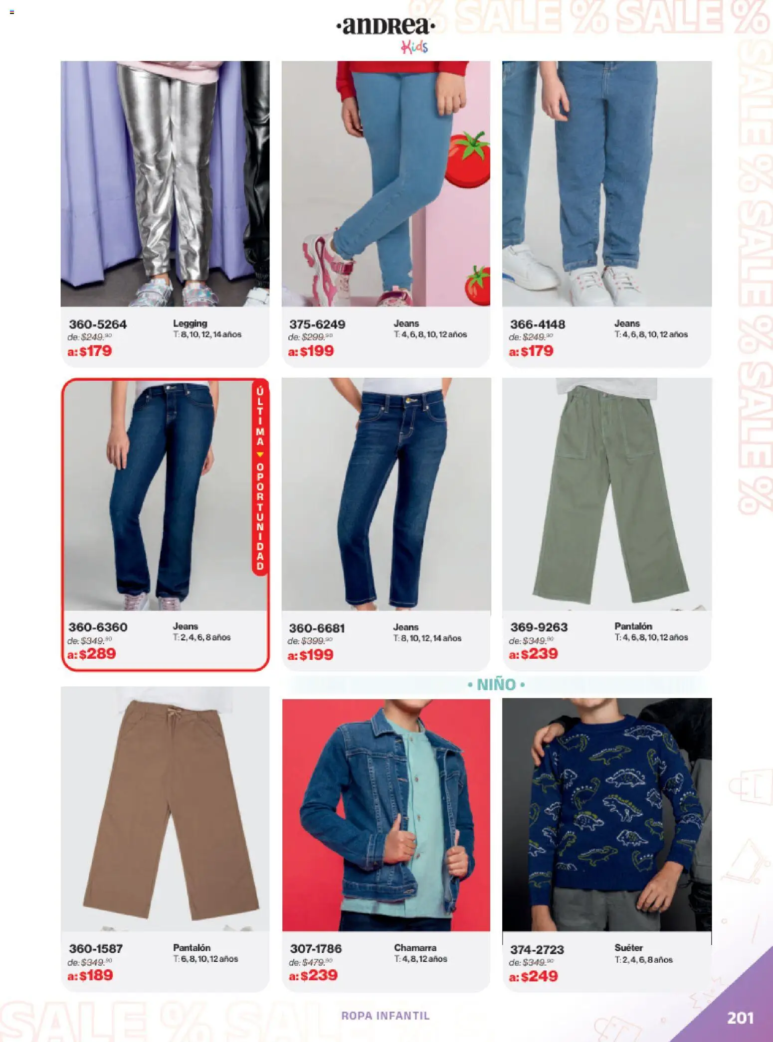 Vista previa las ofertas de la tienda Andrea - Catálogo Outlet desde el 21/12/2025 - Ropa, Chamarra, Suéter
