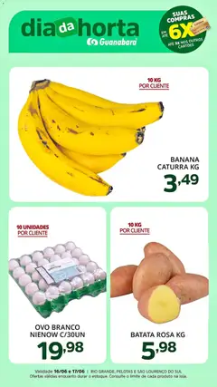 Pré-Visualização do folheto "Supermercado Guanabara - Ofertas da semana" da loja Supermercado Guanabara válido a partir de 16/06/2026