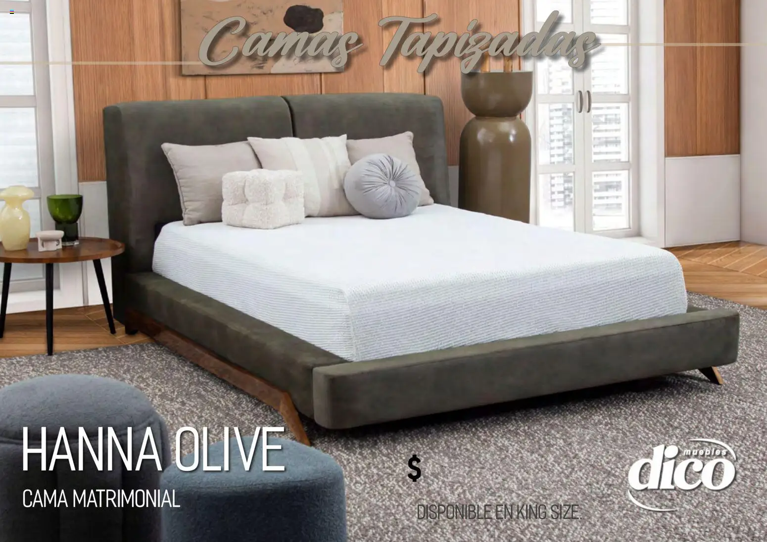 Vista previa las ofertas de la tienda Muebles Dico - Muebles Dico catálogo Camas tapizadas desde el 01/04/2026 