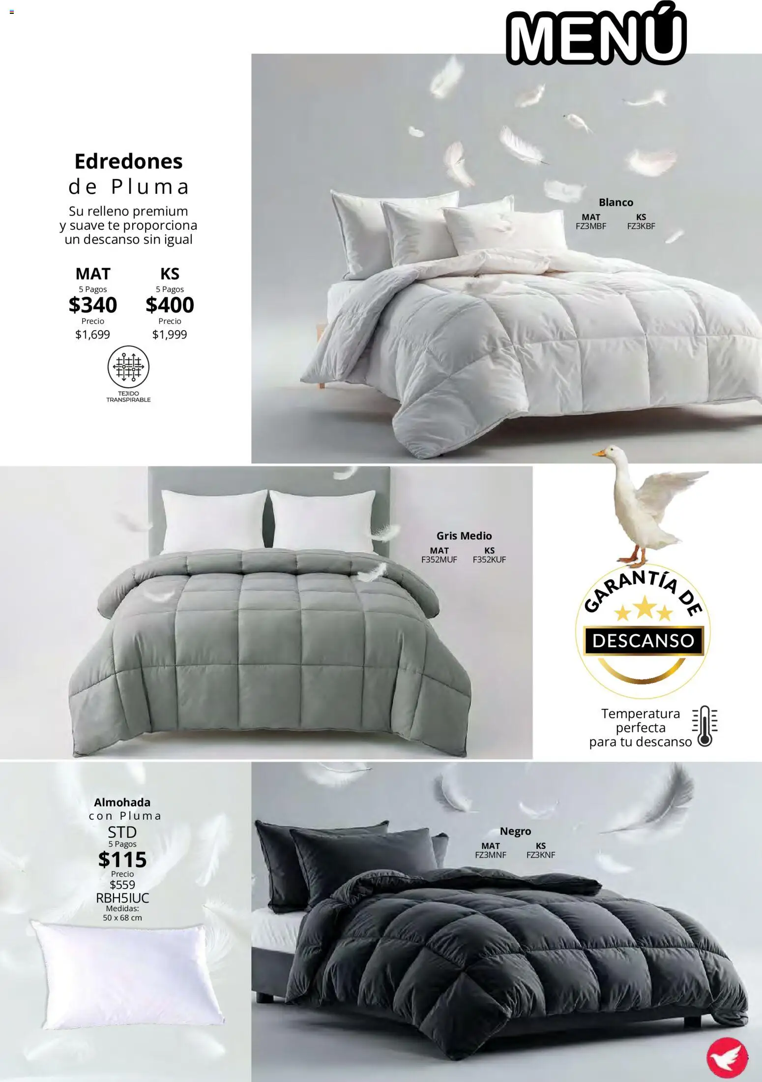 Vista previa las ofertas de la tienda Colchas Concord - Colchas Concord catálogo desde el 15/10/2026 