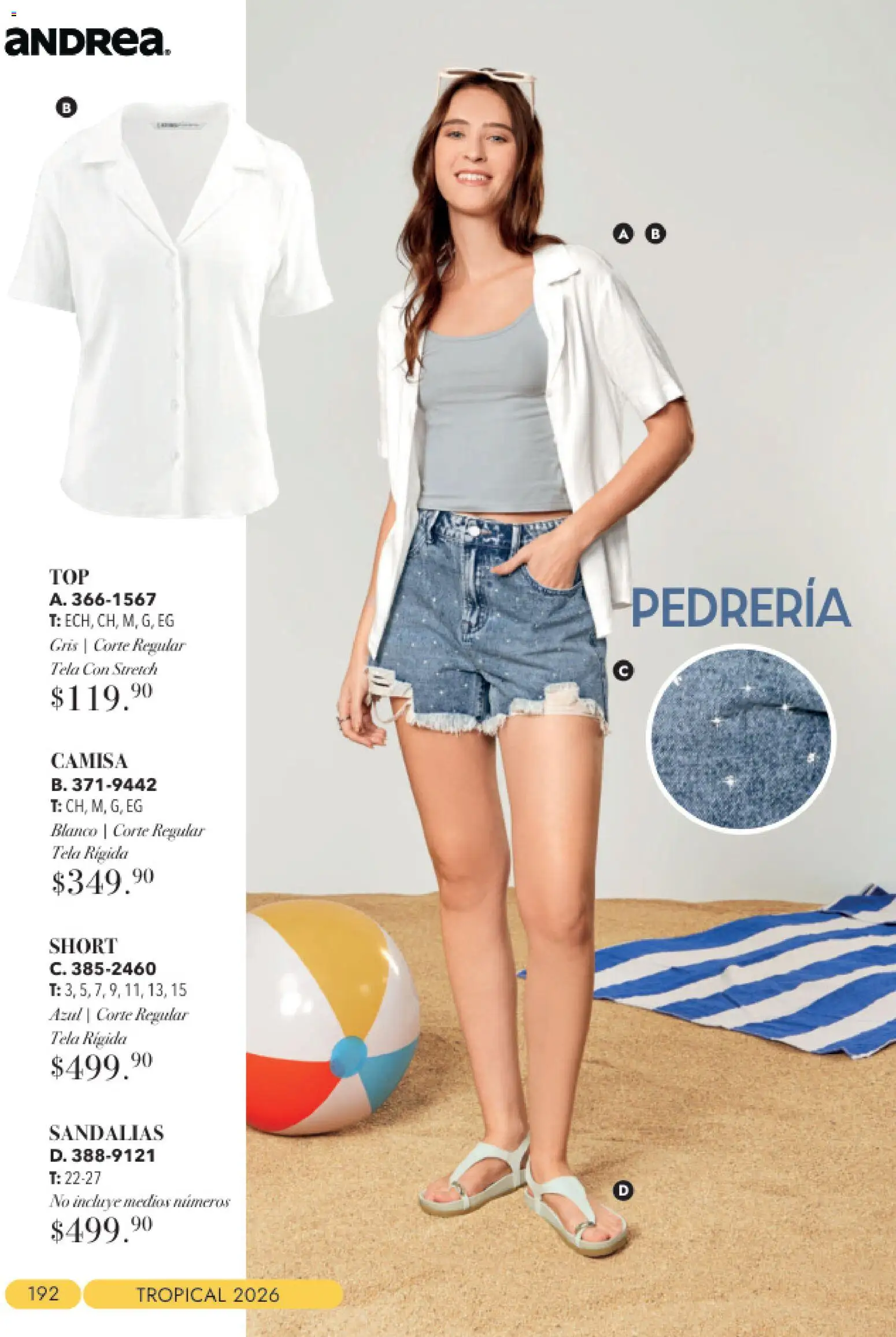 Vista previa las ofertas de la tienda Andrea - Andrea catálogo Tropical desde el 23/08/2026 