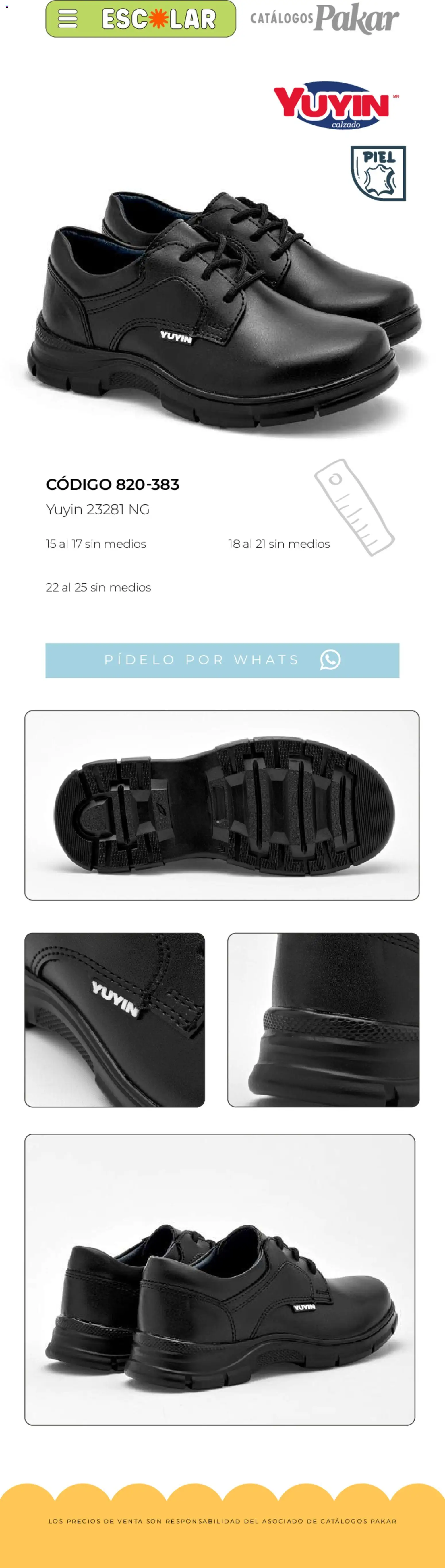 Vista previa las ofertas de la tienda SC Pakar - SC Pakar catálogo Escolar desde el 09/07/2026 
