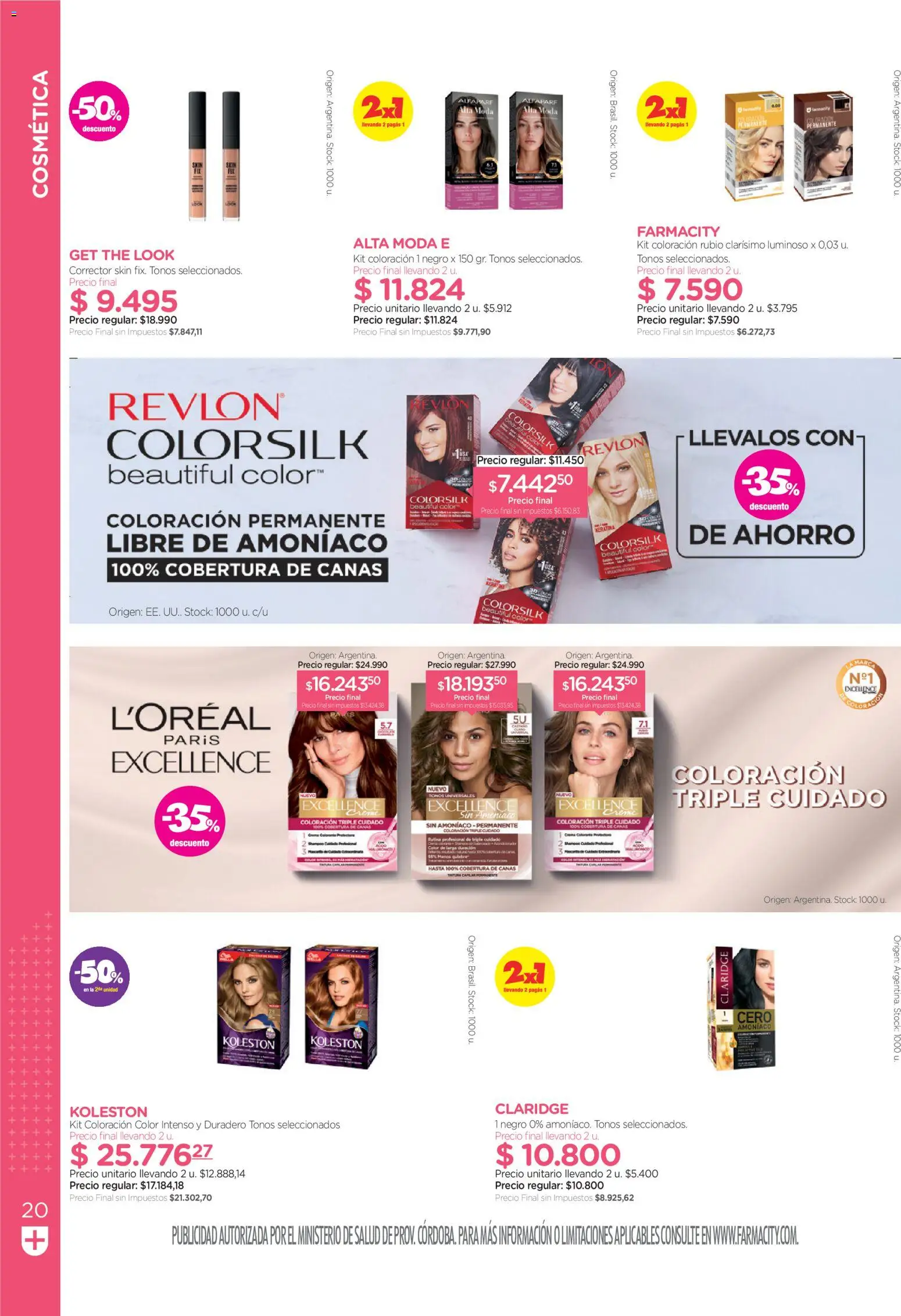 Vista previa del folleto de la tienda Farmacity válido desde el 01/10/2026 