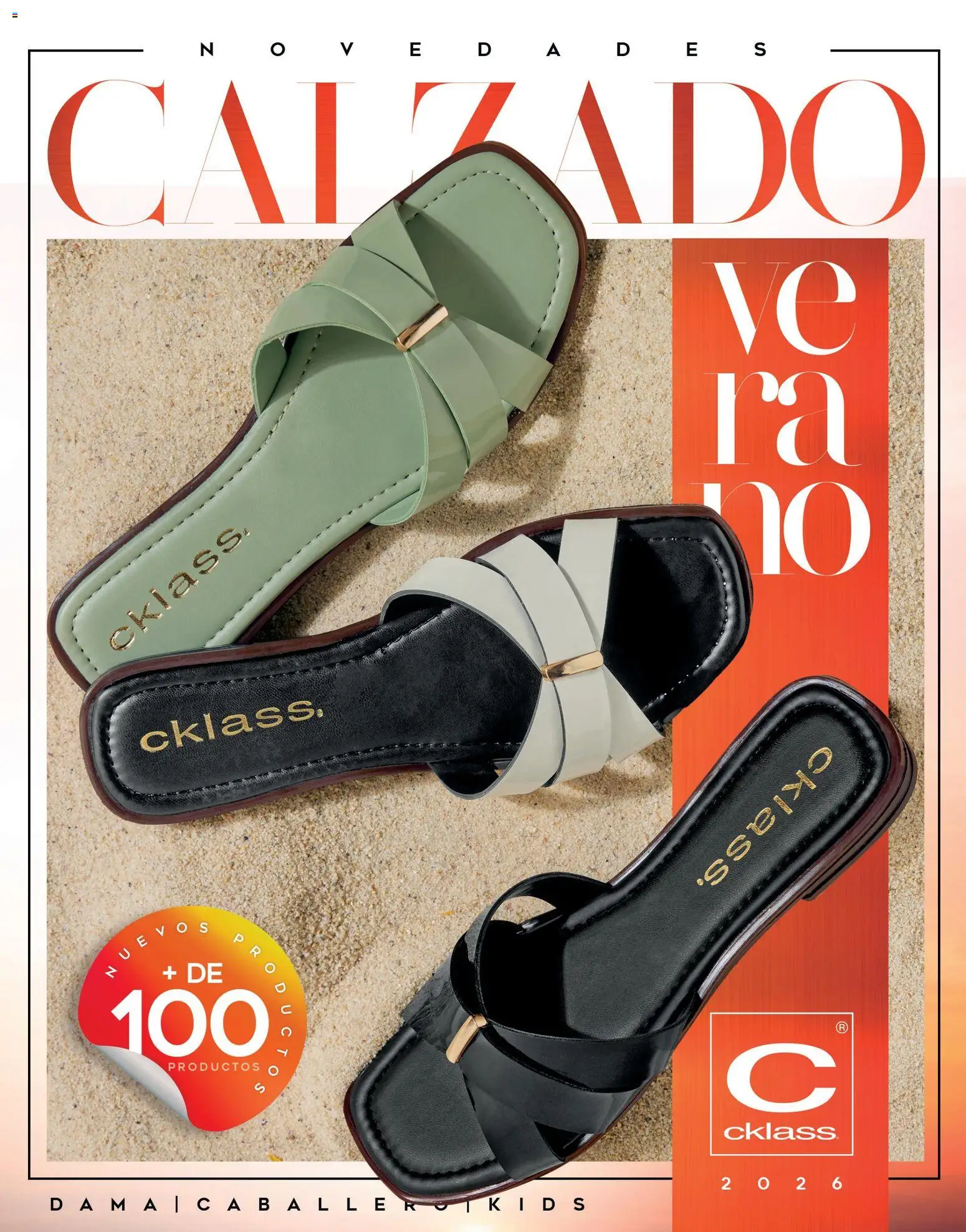 Vista previa las ofertas de la tienda Cklass - Cklass catálogo Novedades de verano calzado desde el 01/05/2026 