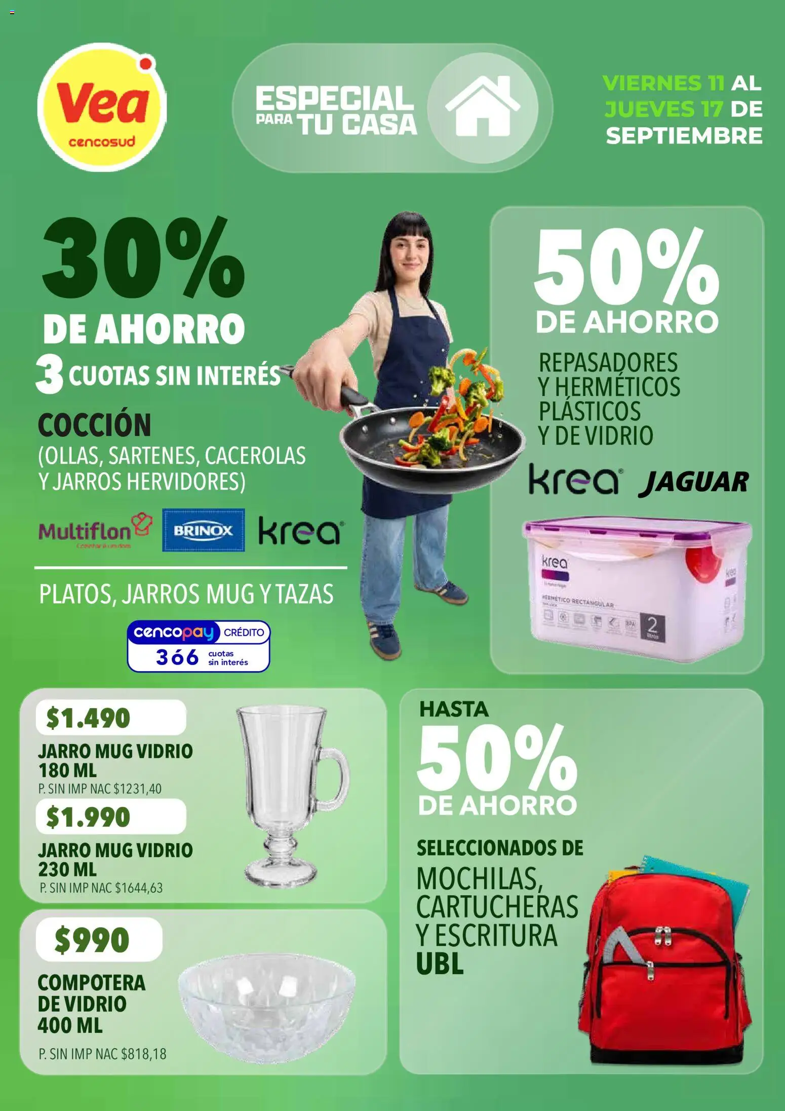 Vista previa del folleto de la tienda Vea válido desde el 11/09/2026 