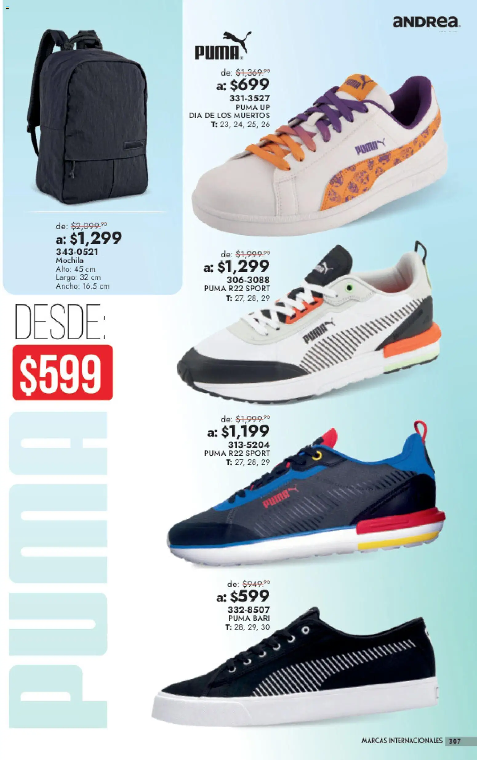 Vista previa las ofertas de la tienda Andrea - Andrea catálogo Outlet desde el 26/07/2026 