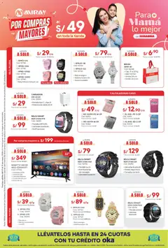 Vista previa de Hiraoka - Para Mamá Lo Mejor de la tienda Hiraoka válido desde 01/05/2026