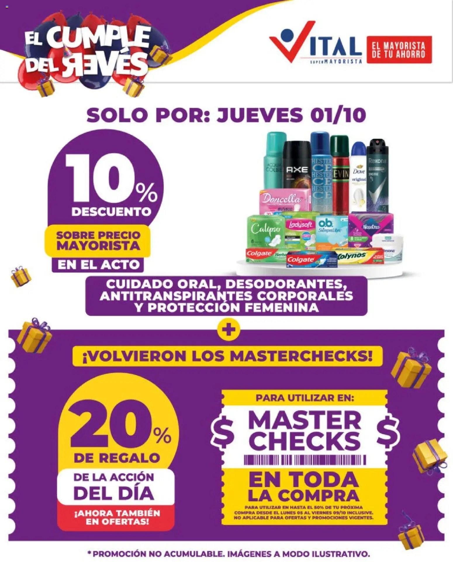 Vista previa del folleto de la tienda Vital válido desde el 01/10/2026 - Sobre